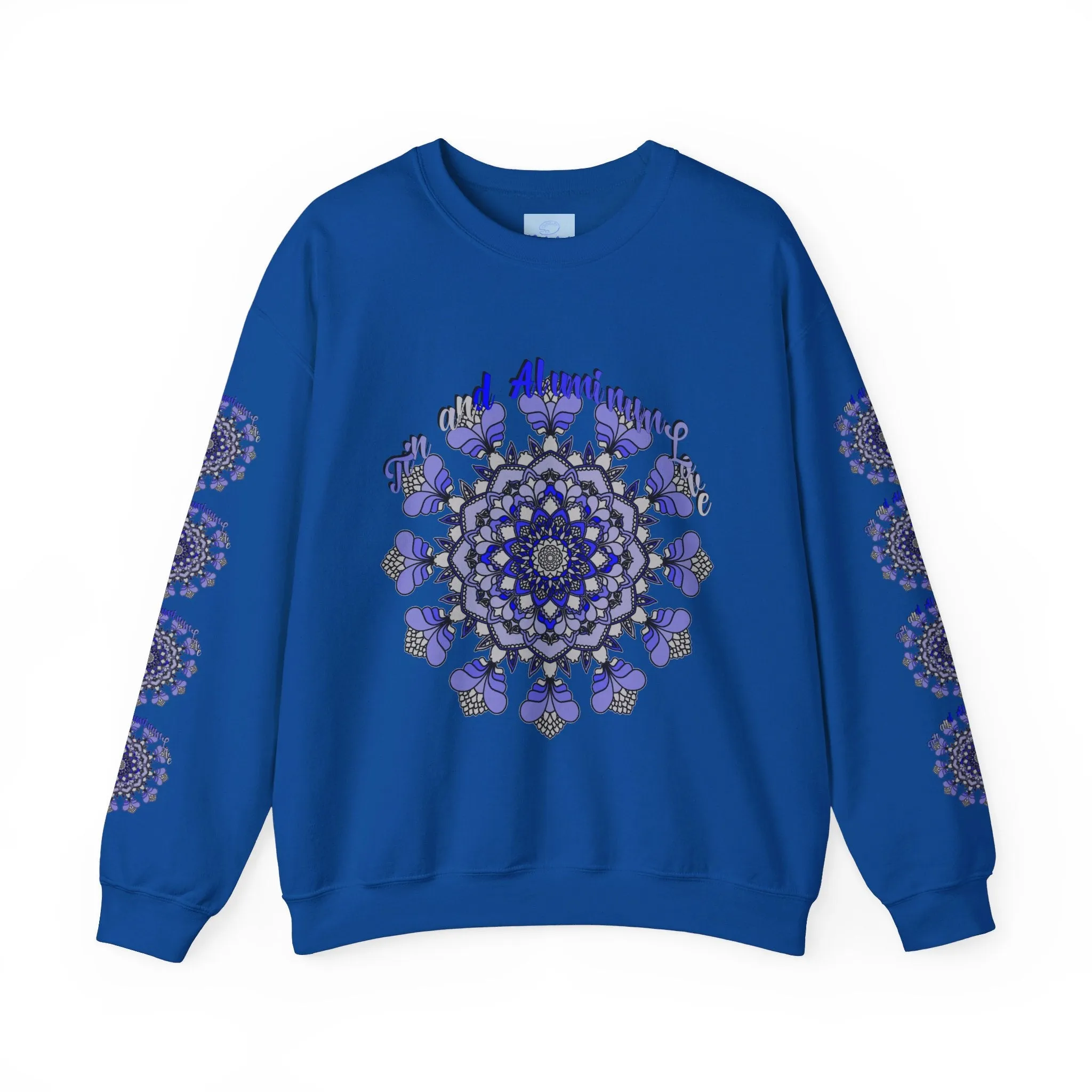 10th Anniversary Mandala Design Unisex Sweatshirt