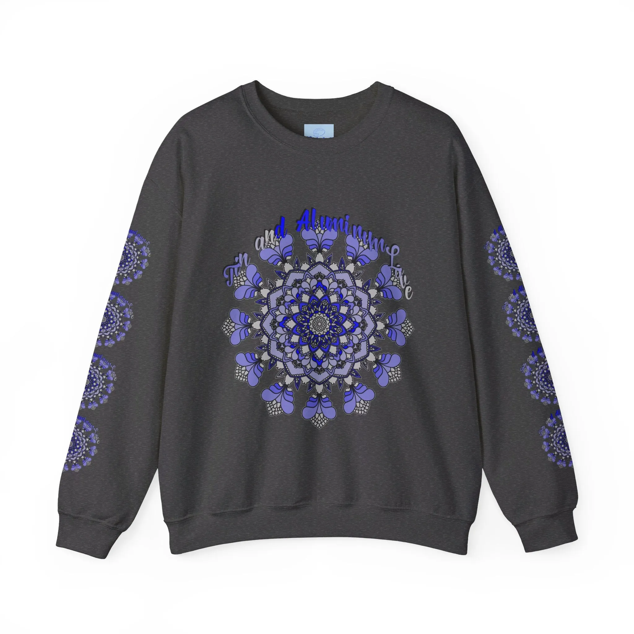 10th Anniversary Mandala Design Unisex Sweatshirt