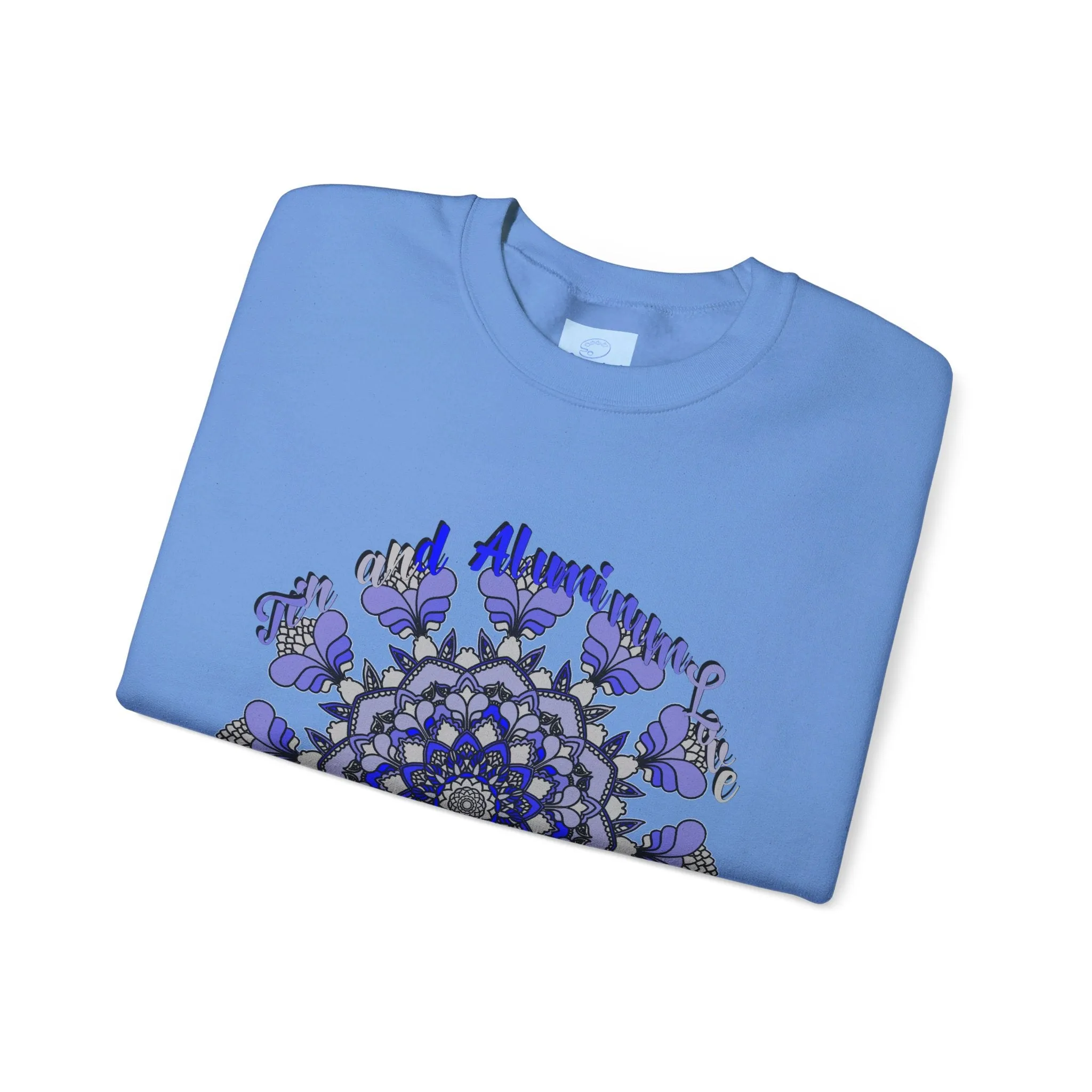 10th Anniversary Mandala Design Unisex Sweatshirt