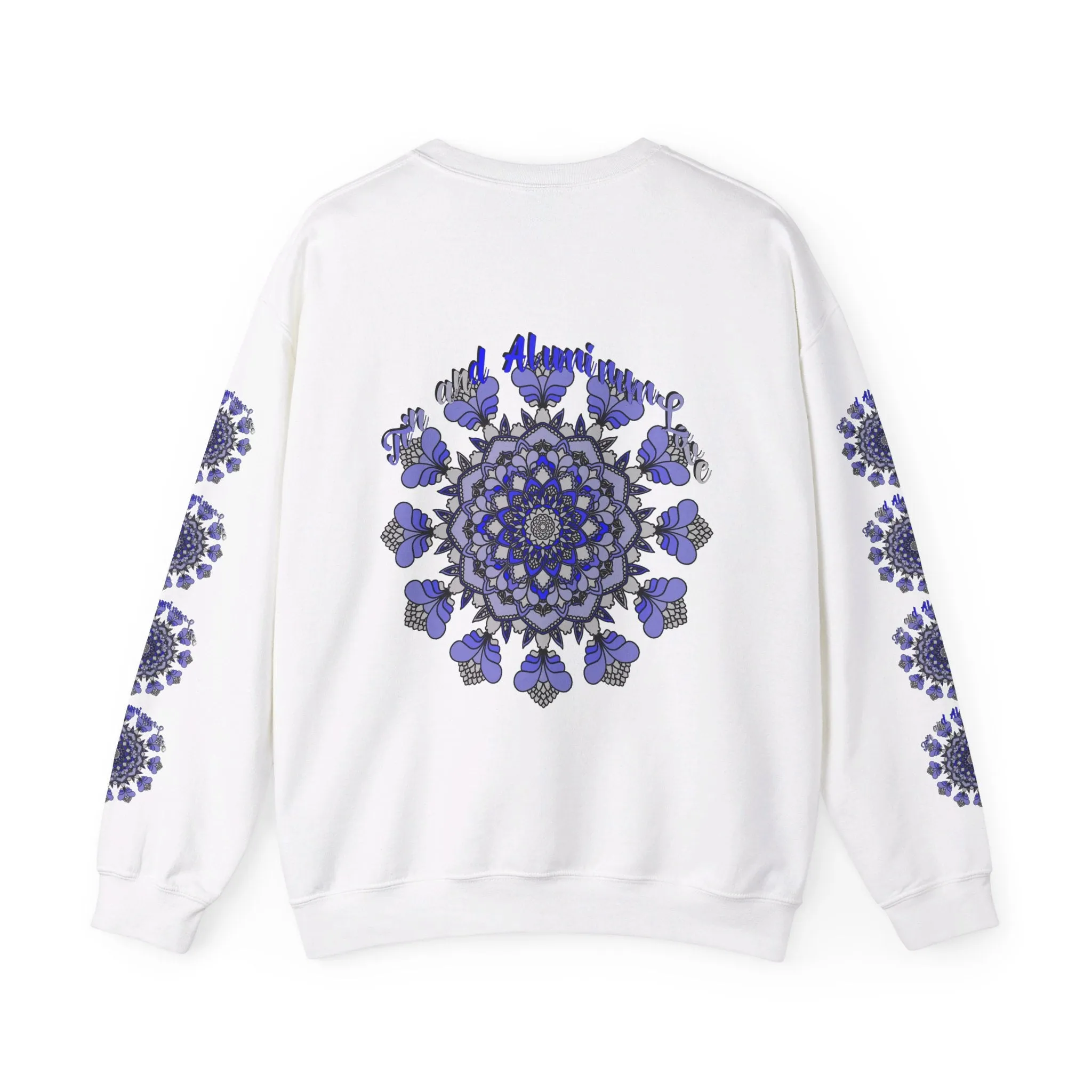 10th Anniversary Mandala Design Unisex Sweatshirt