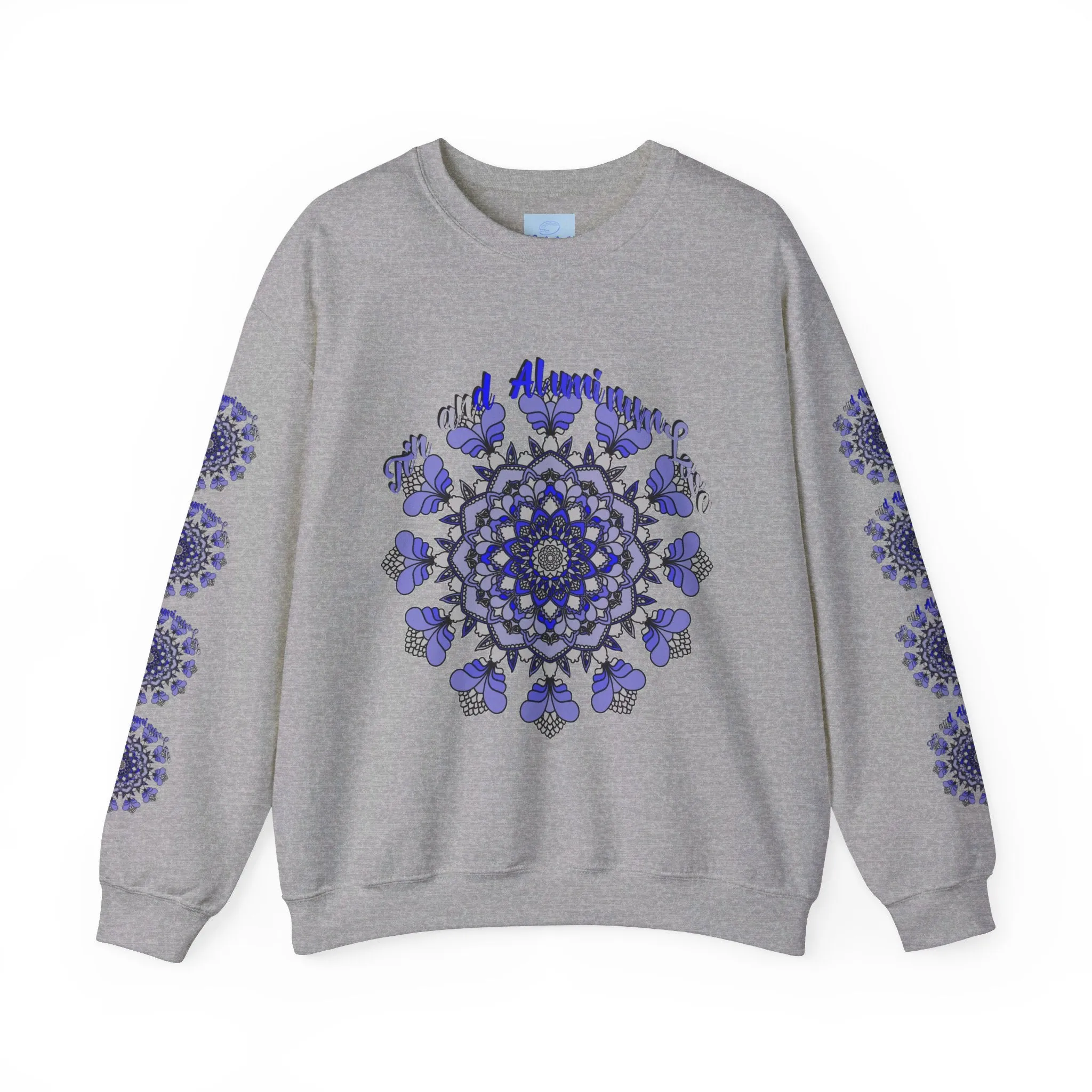 10th Anniversary Mandala Design Unisex Sweatshirt