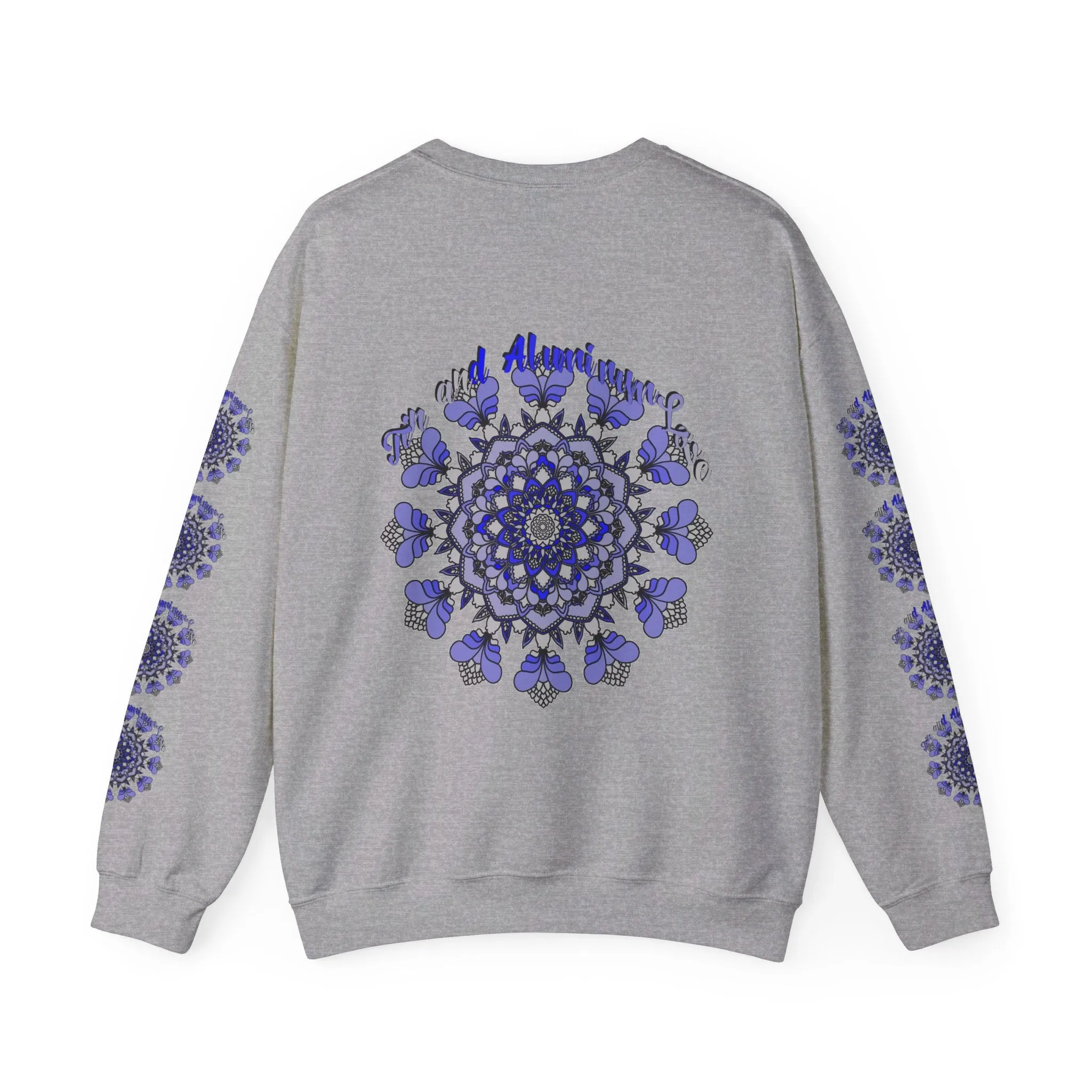 10th Anniversary Mandala Design Unisex Sweatshirt