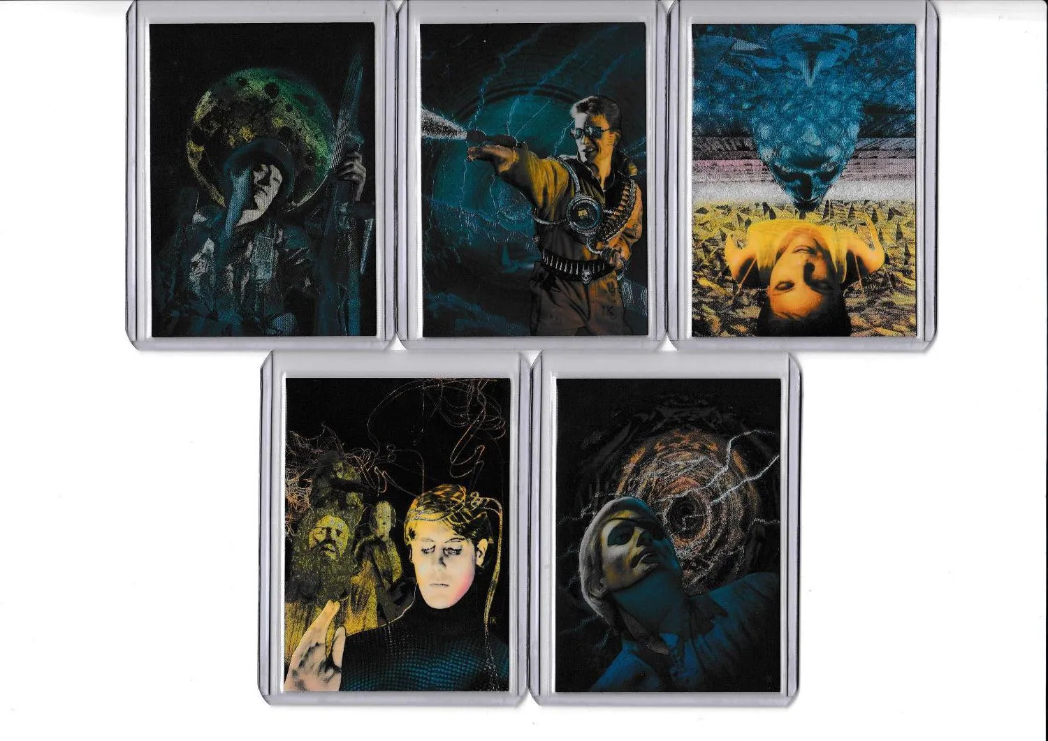 1995 FPG J.K POTTER FANTASY ART CARD METALLIC STORM SET