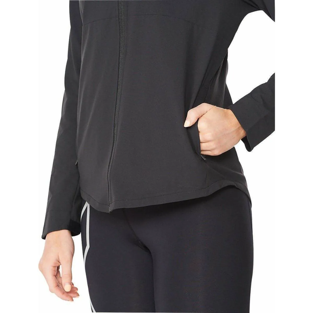 2XU Aero Womens Running Jacket - Black