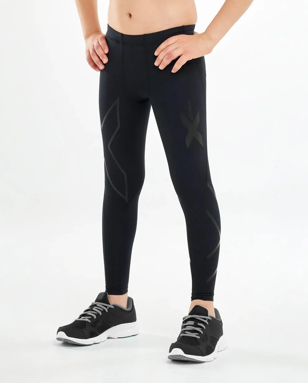 2XU Boys Core Compression Tights - Black/Nero