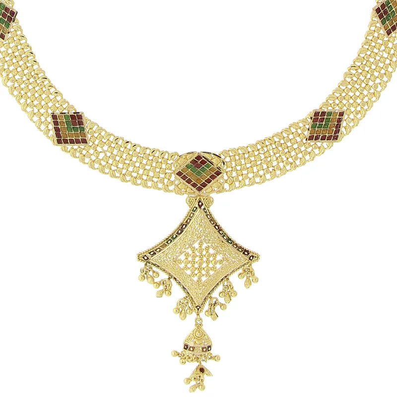 3-PIECE GOLD NECKLACE SET