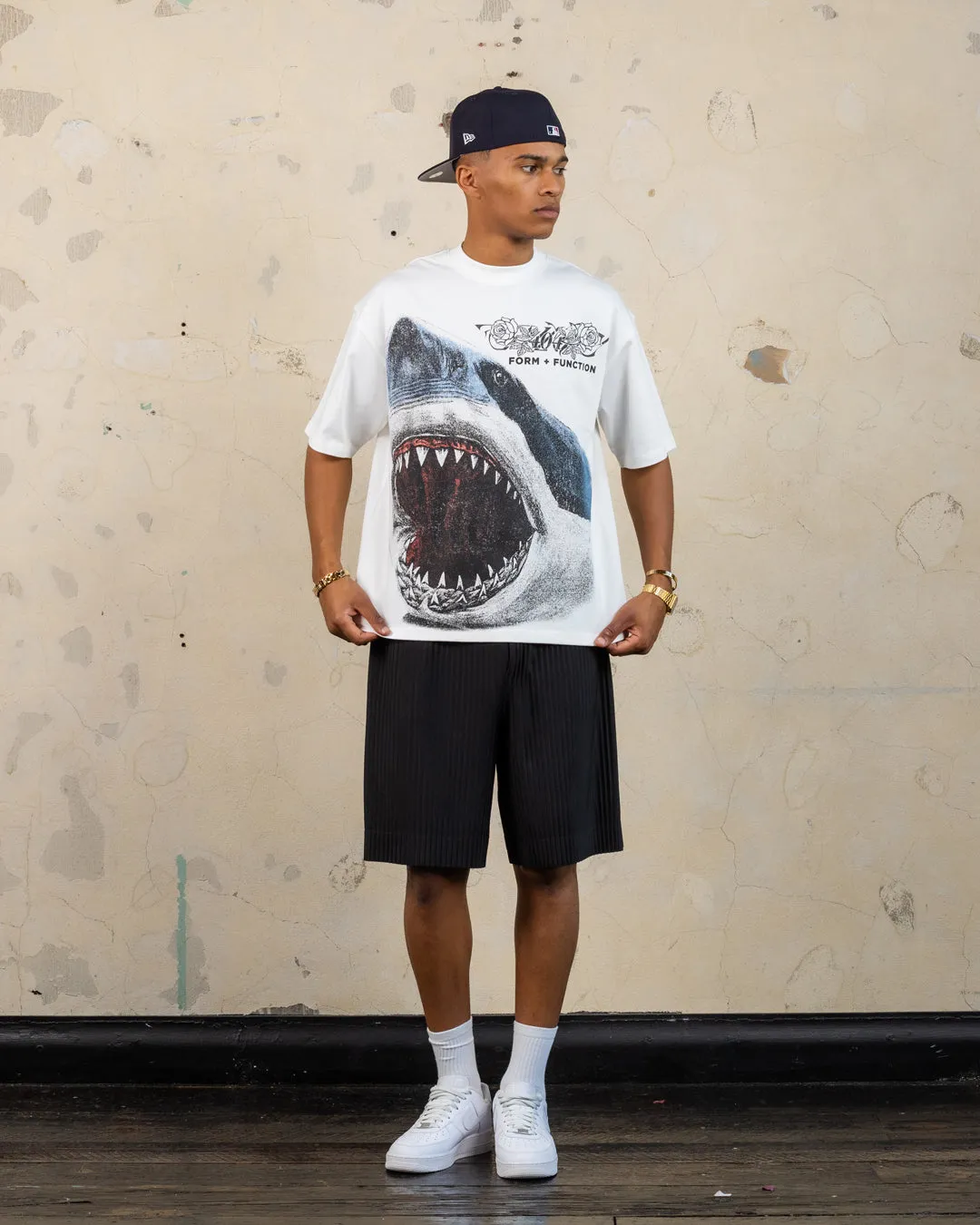 404 Riptide Vintage T-Shirt Off White