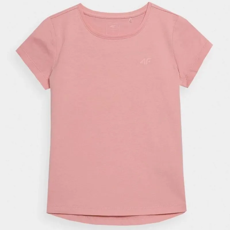 4F Kids Pink Everyday T-Shirt - Comfortable & Stylish