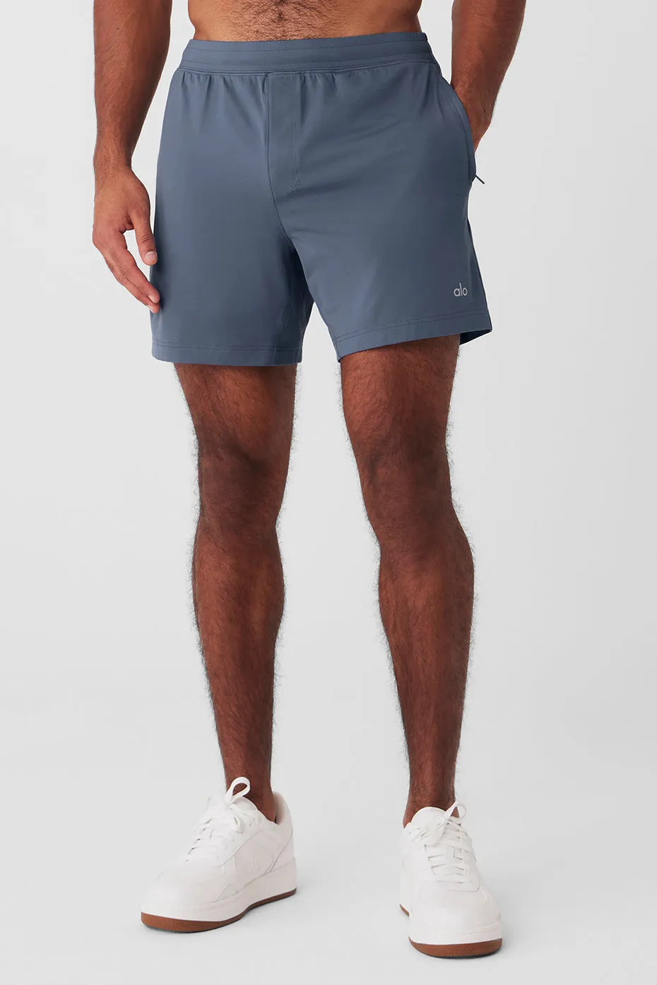 7" Conquer React Performance Short - Bluestone