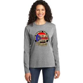 Abuela The Legend Ladies Missy Fit Long Sleeve Shirt