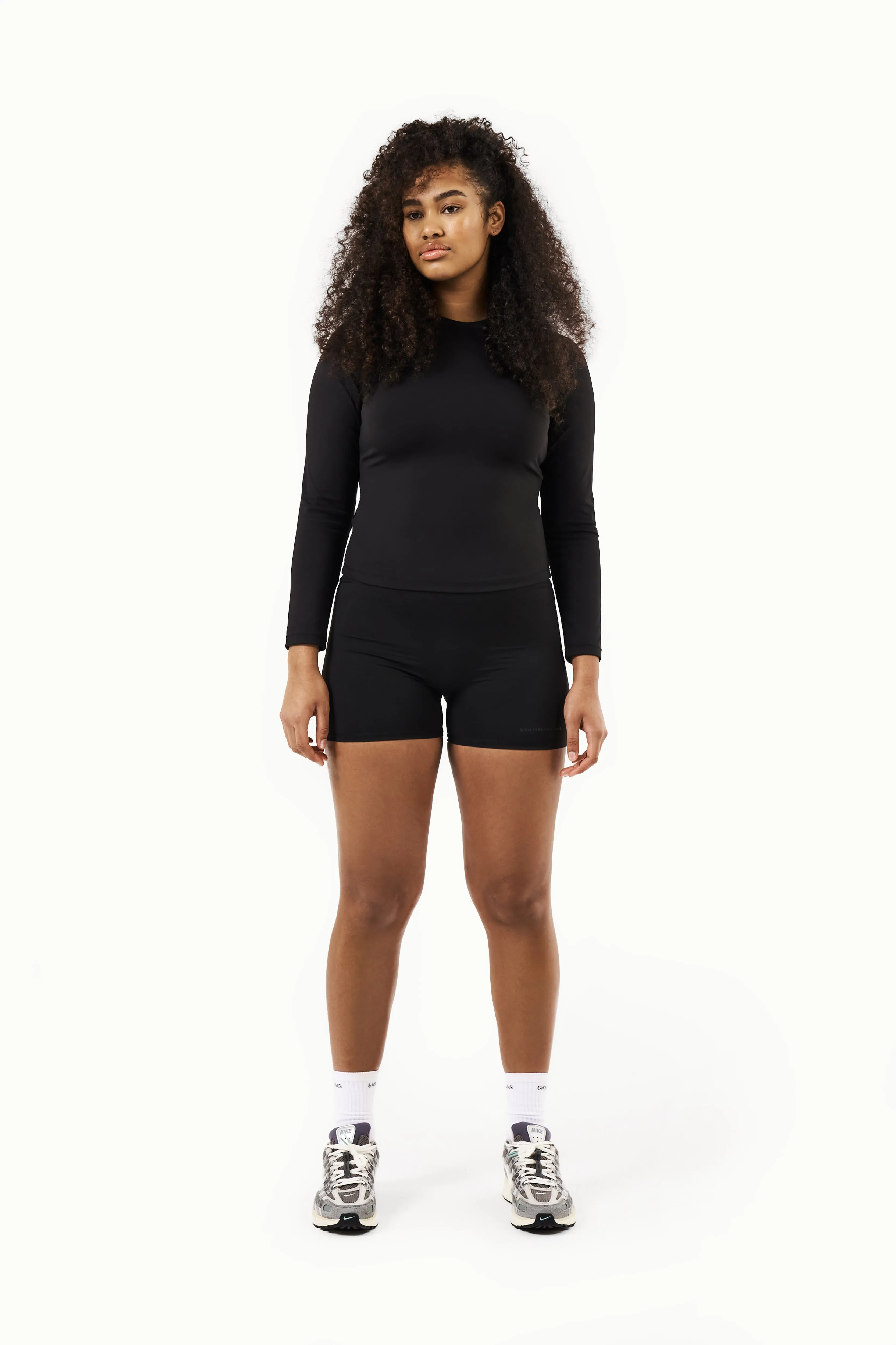 Active Long Sleeve Top in Jet