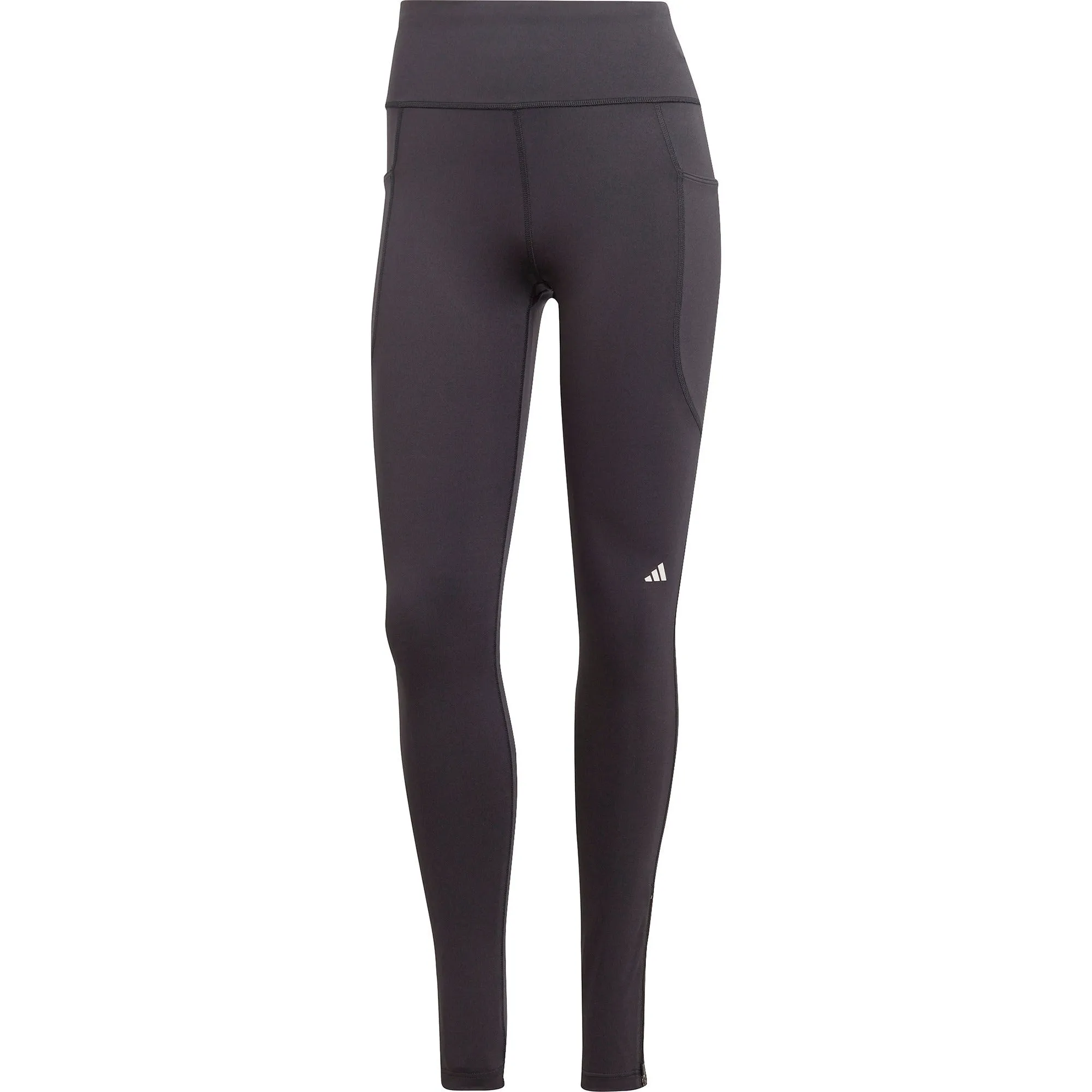 adidas DailyRun High Rise Womens Long Running Tights - Black