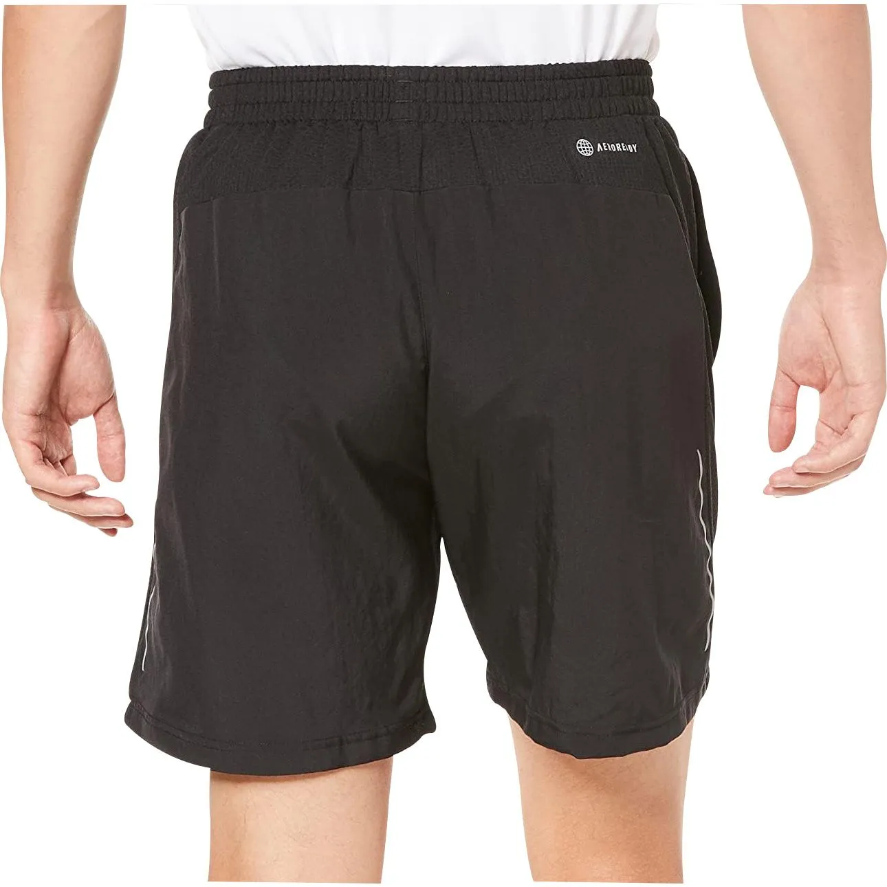 adidas Own The Run Cooler 9 Inch Mens Running Shorts - Black