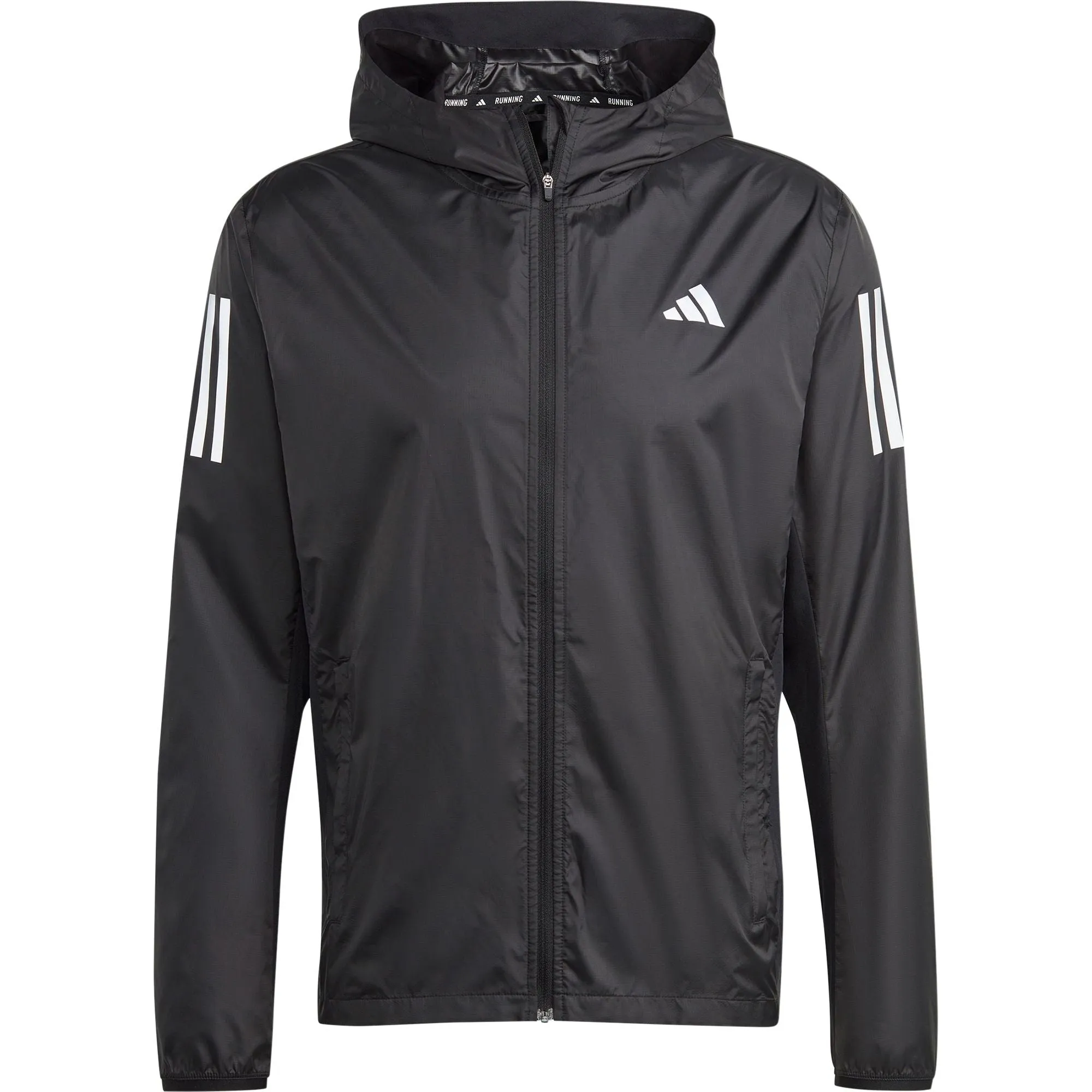 adidas Own The Run Mens Running Jacket - Black