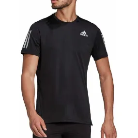 adidas Own The Run Short Sleeve Mens Running Top - Black