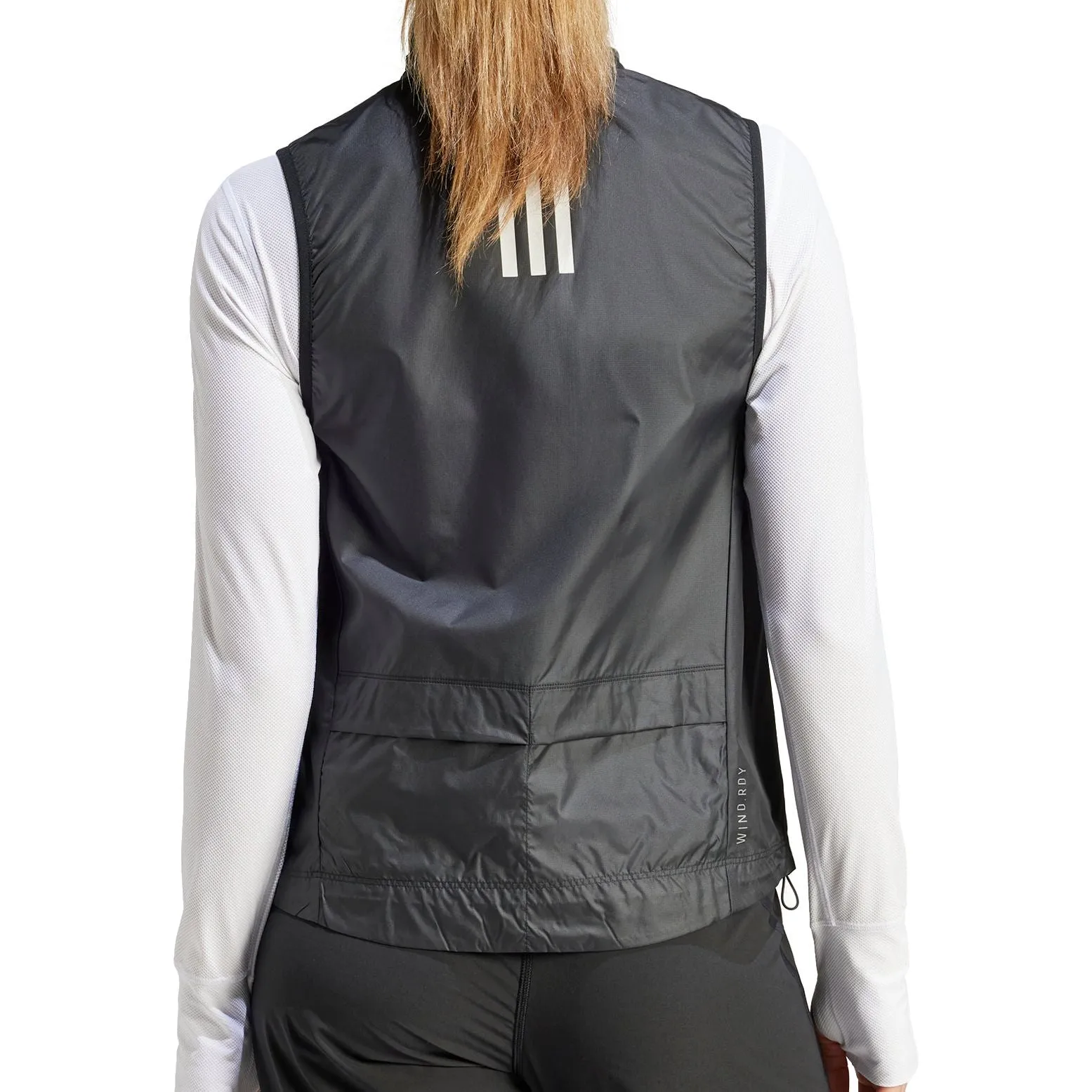 adidas Own The Run Womens Running Gilet - Black