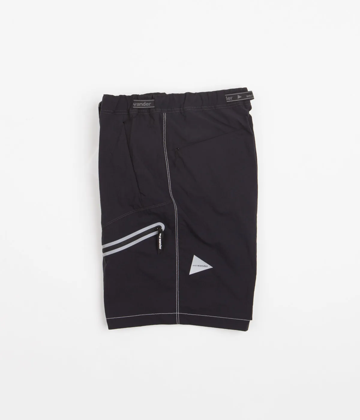 and wander Light Hike Shorts - Black