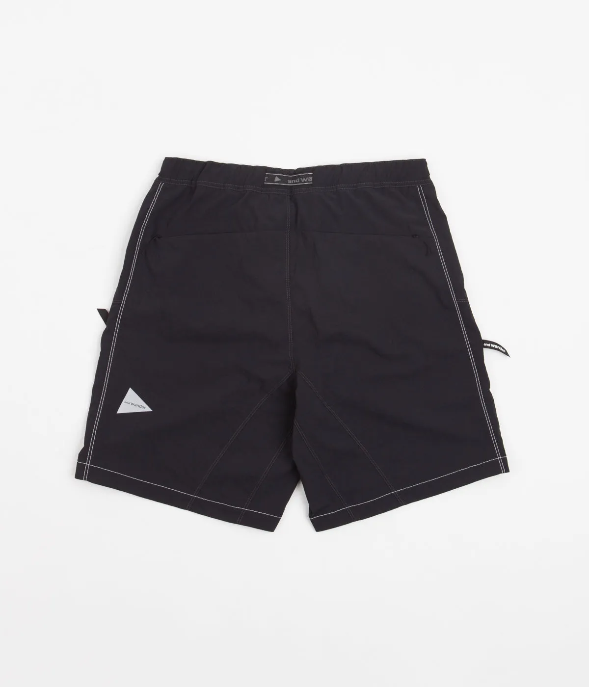 and wander Light Hike Shorts - Black