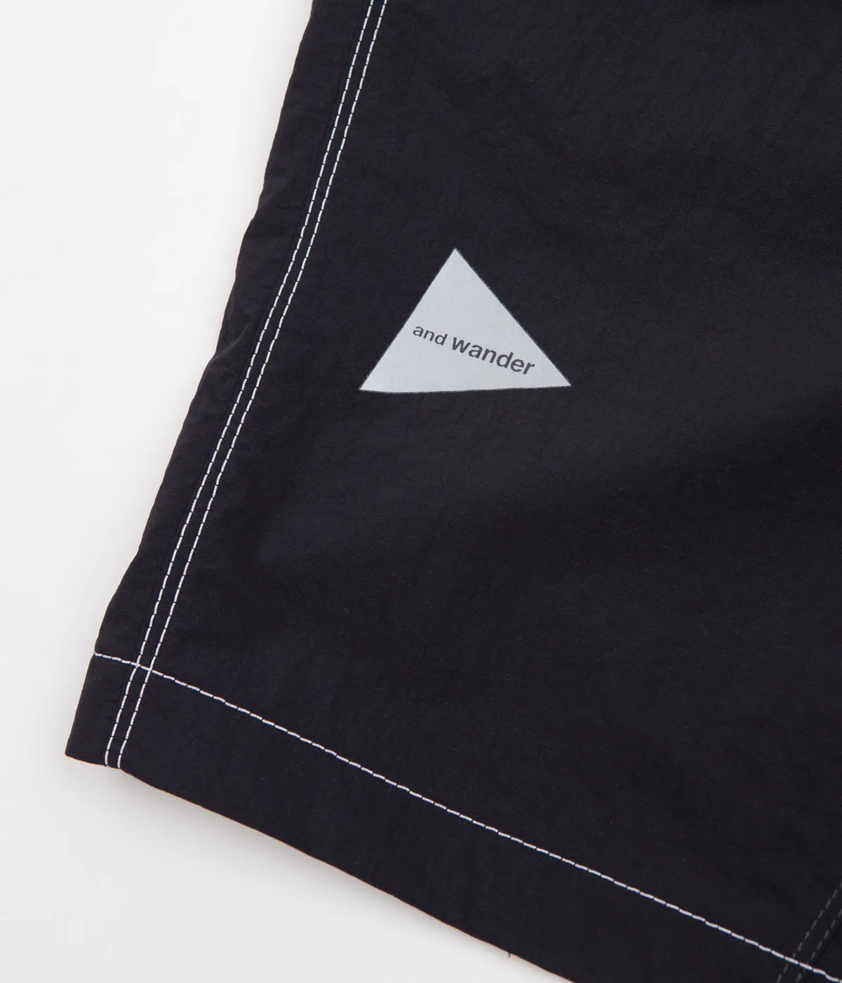 and wander Light Hike Shorts - Black