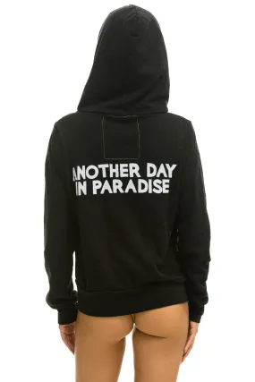 ANOTHER DAY IN PARADISE HOODIE - BLACK