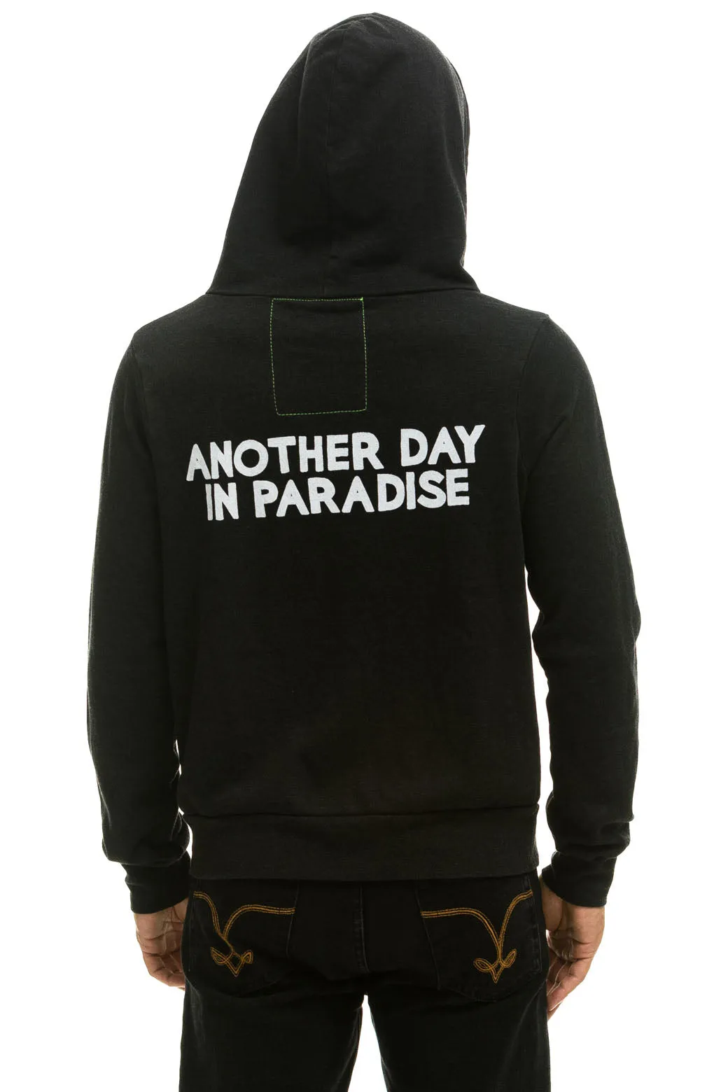 ANOTHER DAY IN PARADISE HOODIE - BLACK