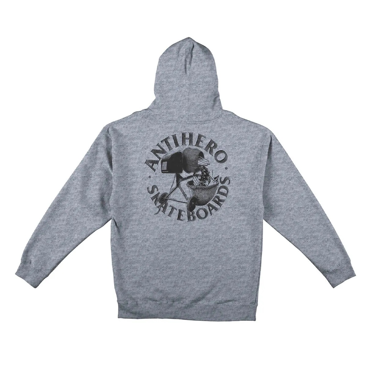 Anti Hero - DIY Eagle Hoodie Heather Grey