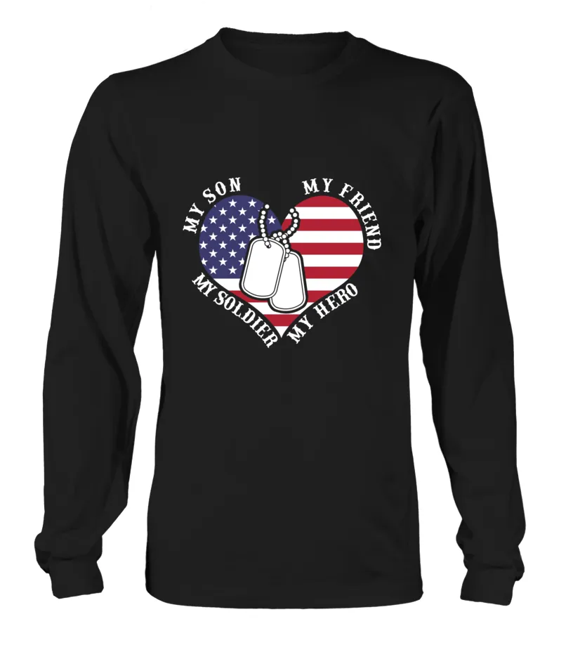 Army Mom My Friend My Hero T-shirts