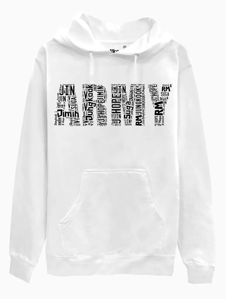 ARMY Name Hoodie