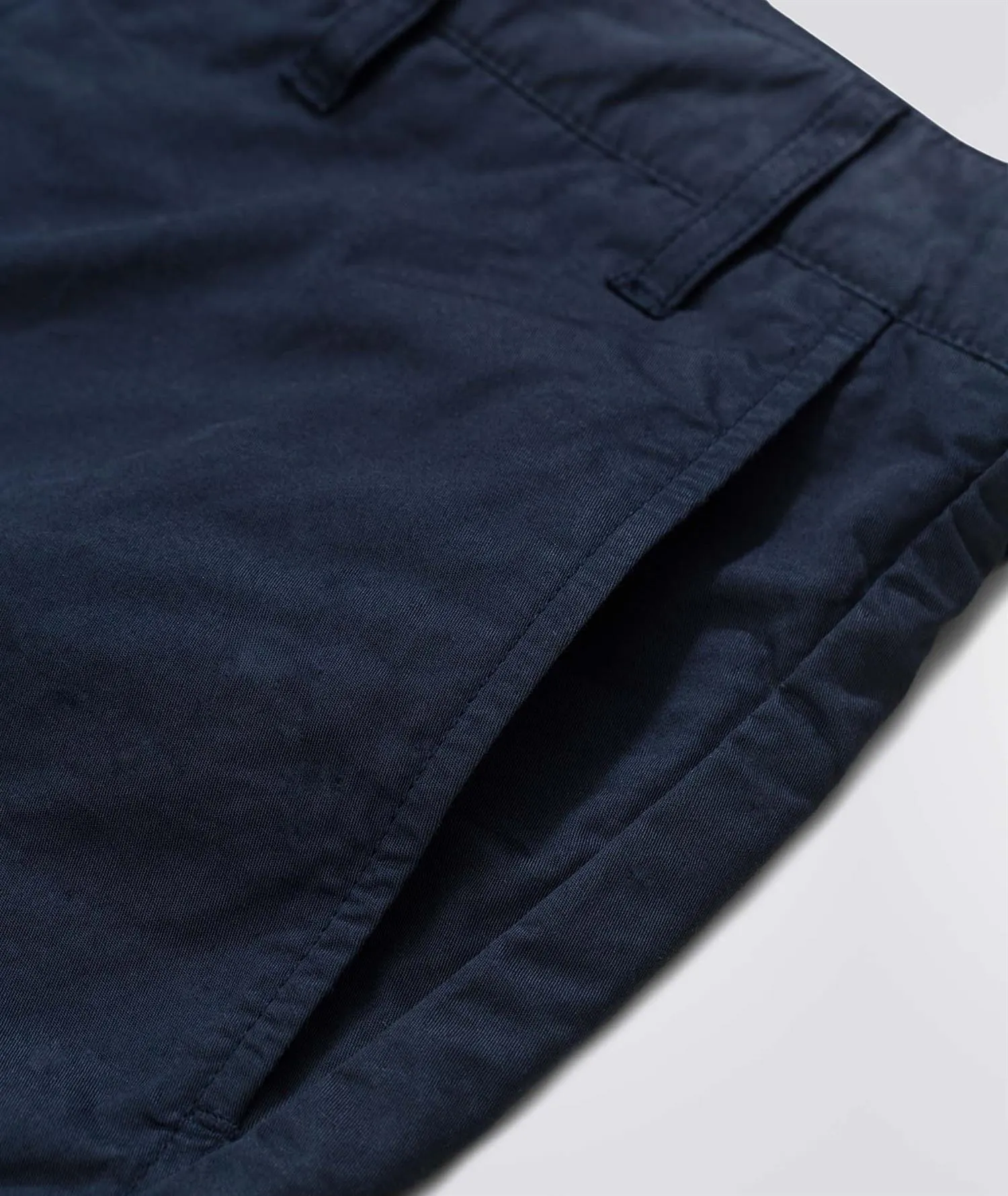 Aros Light Twill Shorts -  Dark Navy