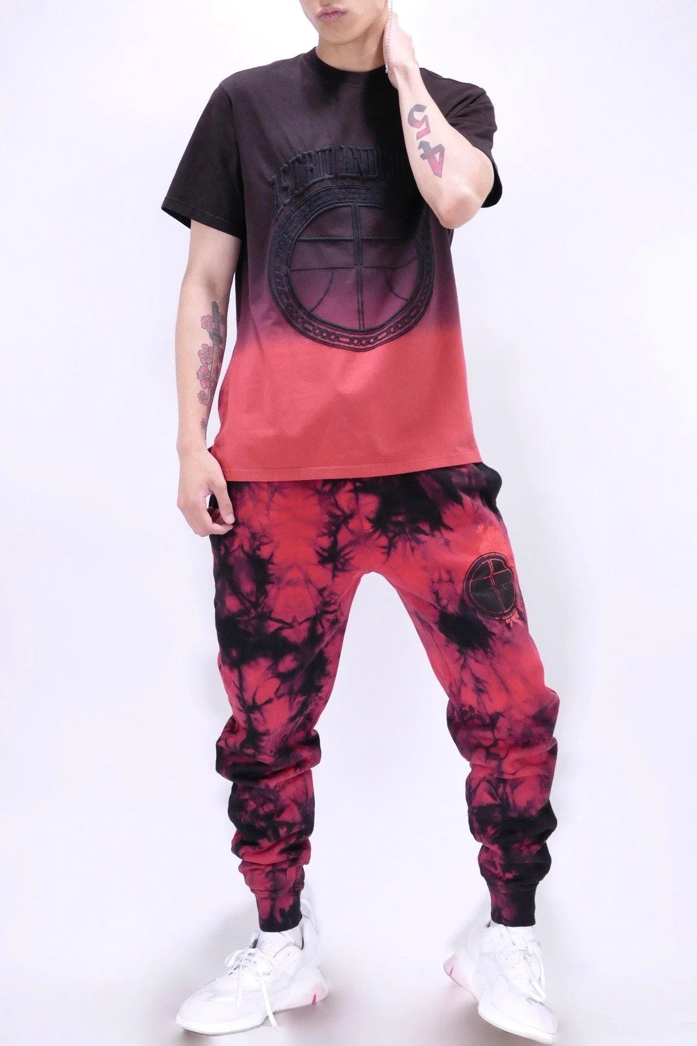 Astrid Andersen Classic Tie Dye - Red/Black