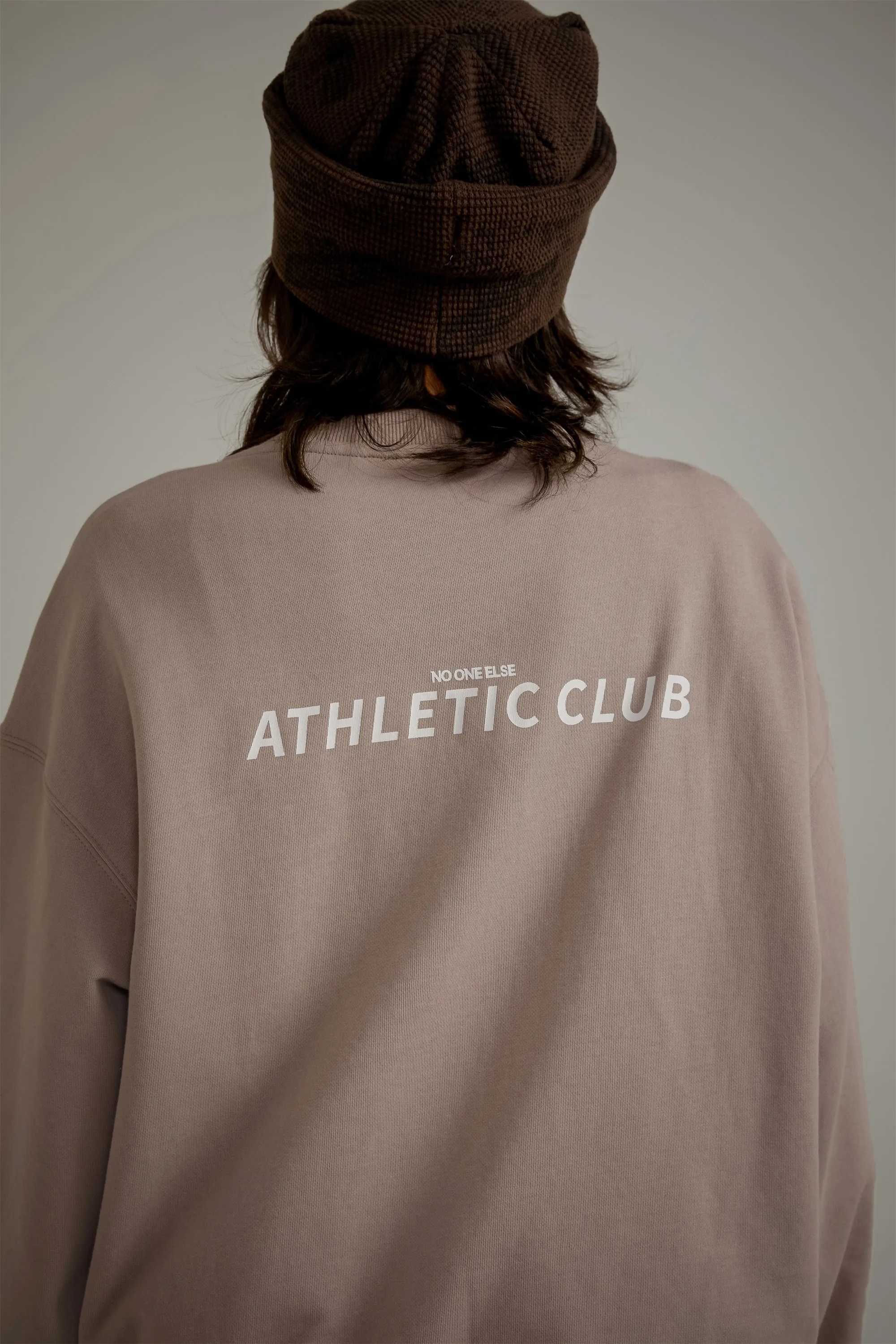 Athletic Club Pocket Loose Fit Sweatshirt