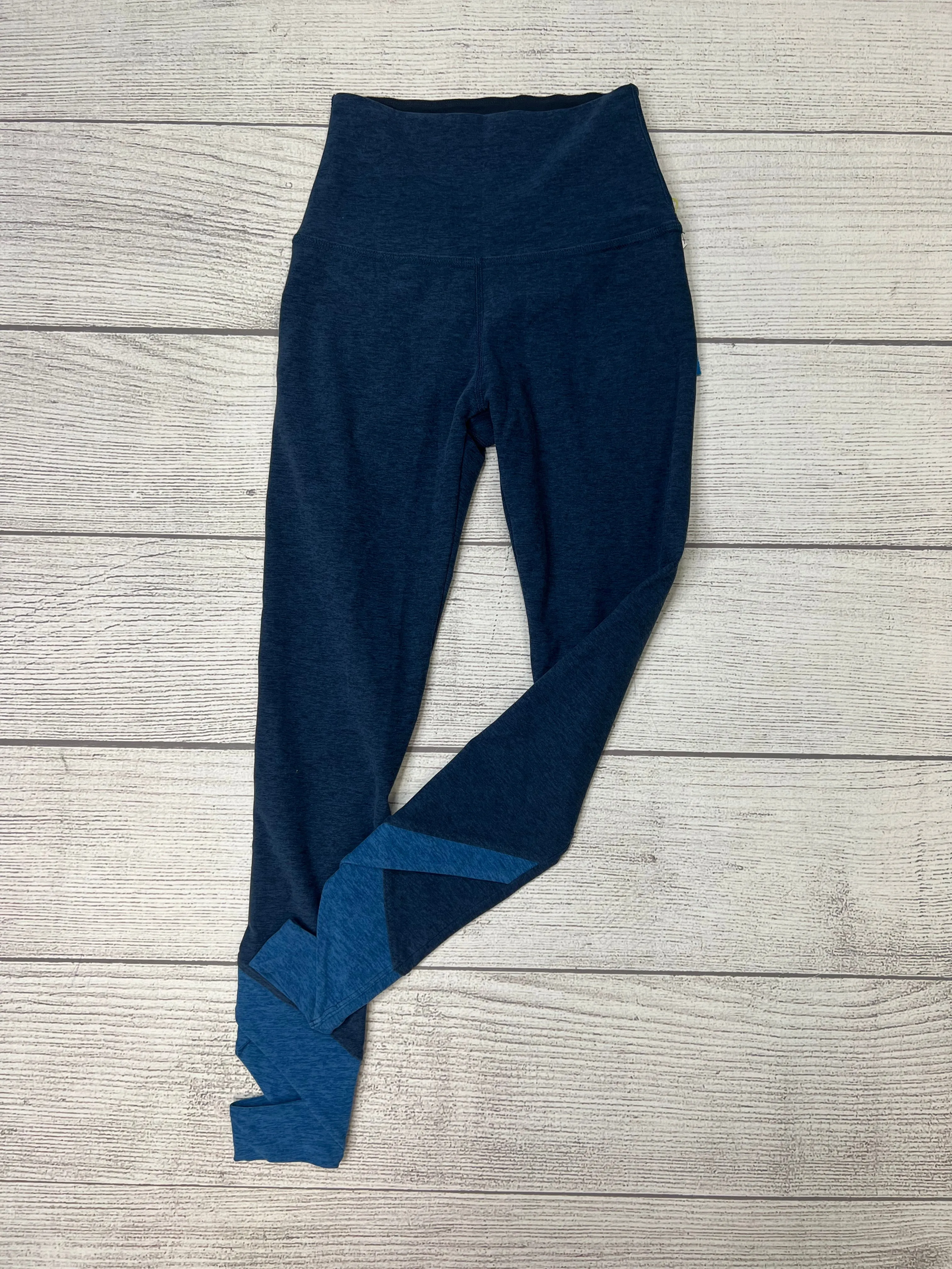 Athletic Leggings By Beyond Yoga In Navy, Size: S