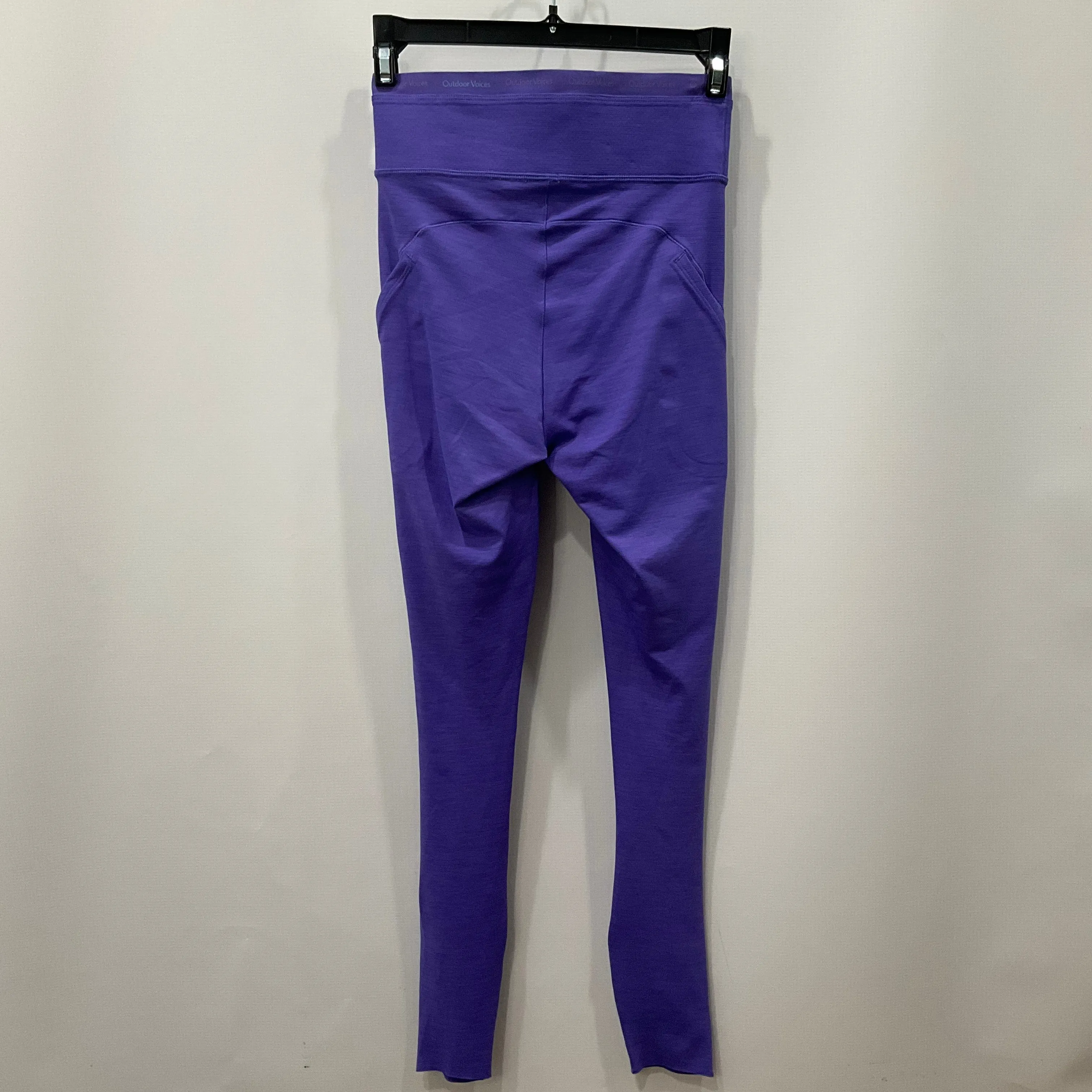 Athletic Leggings By Outdoor Voices In Purple, Size: Xs