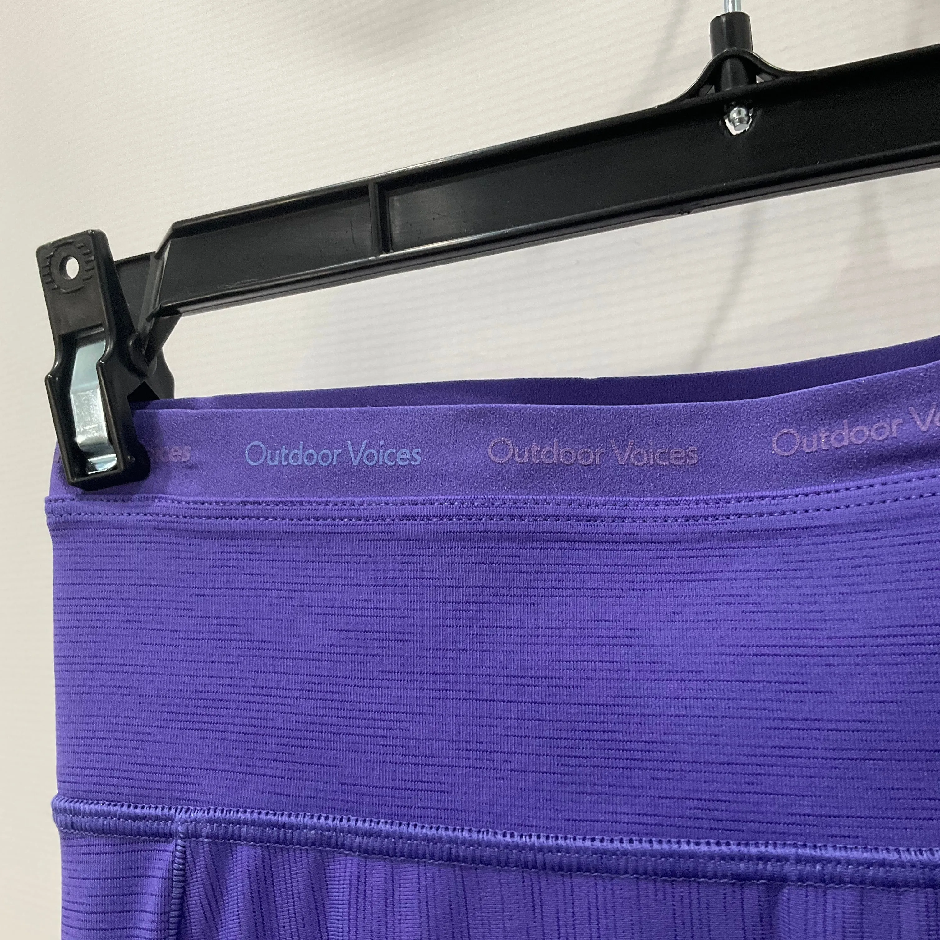 Athletic Leggings By Outdoor Voices In Purple, Size: Xs