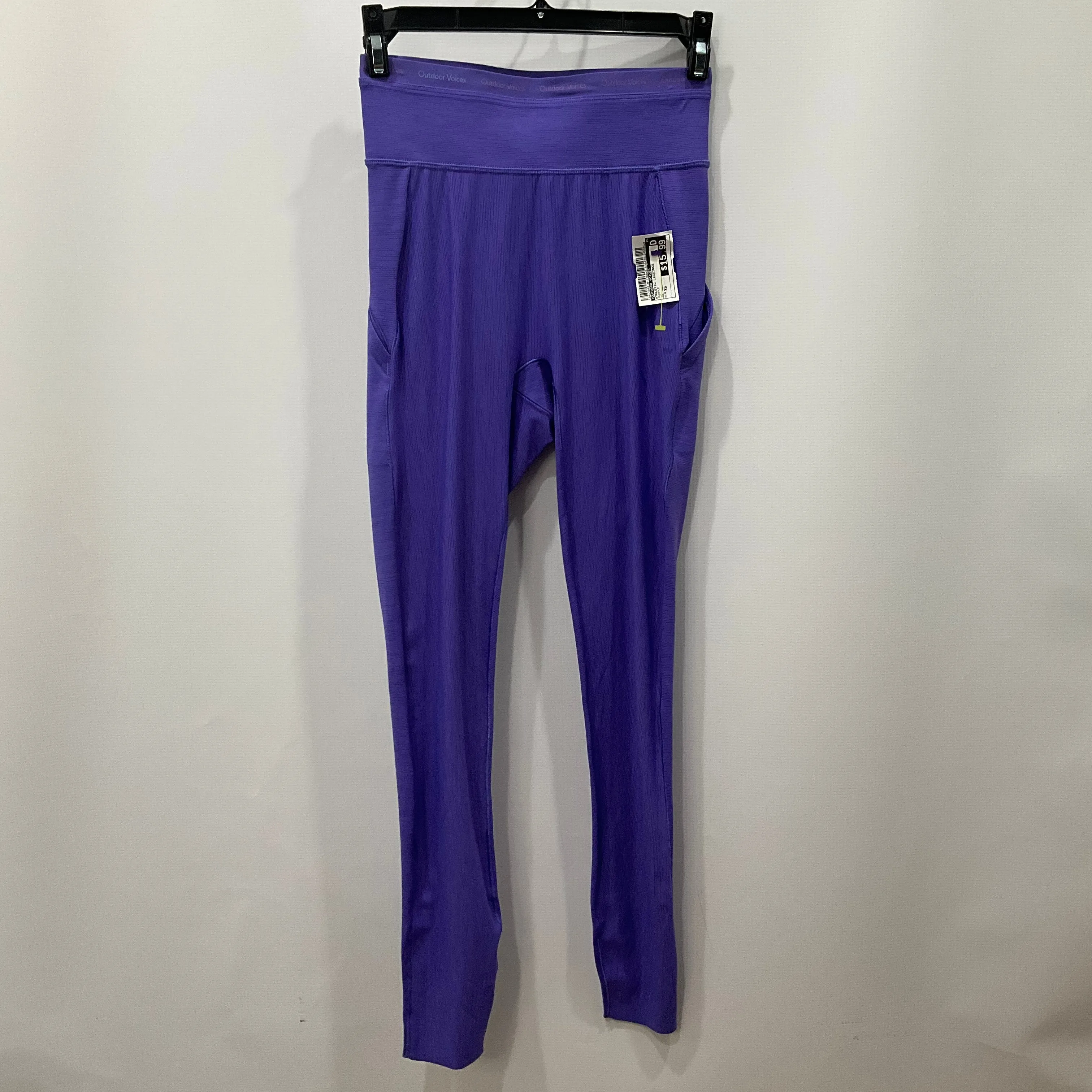 Athletic Leggings By Outdoor Voices In Purple, Size: Xs