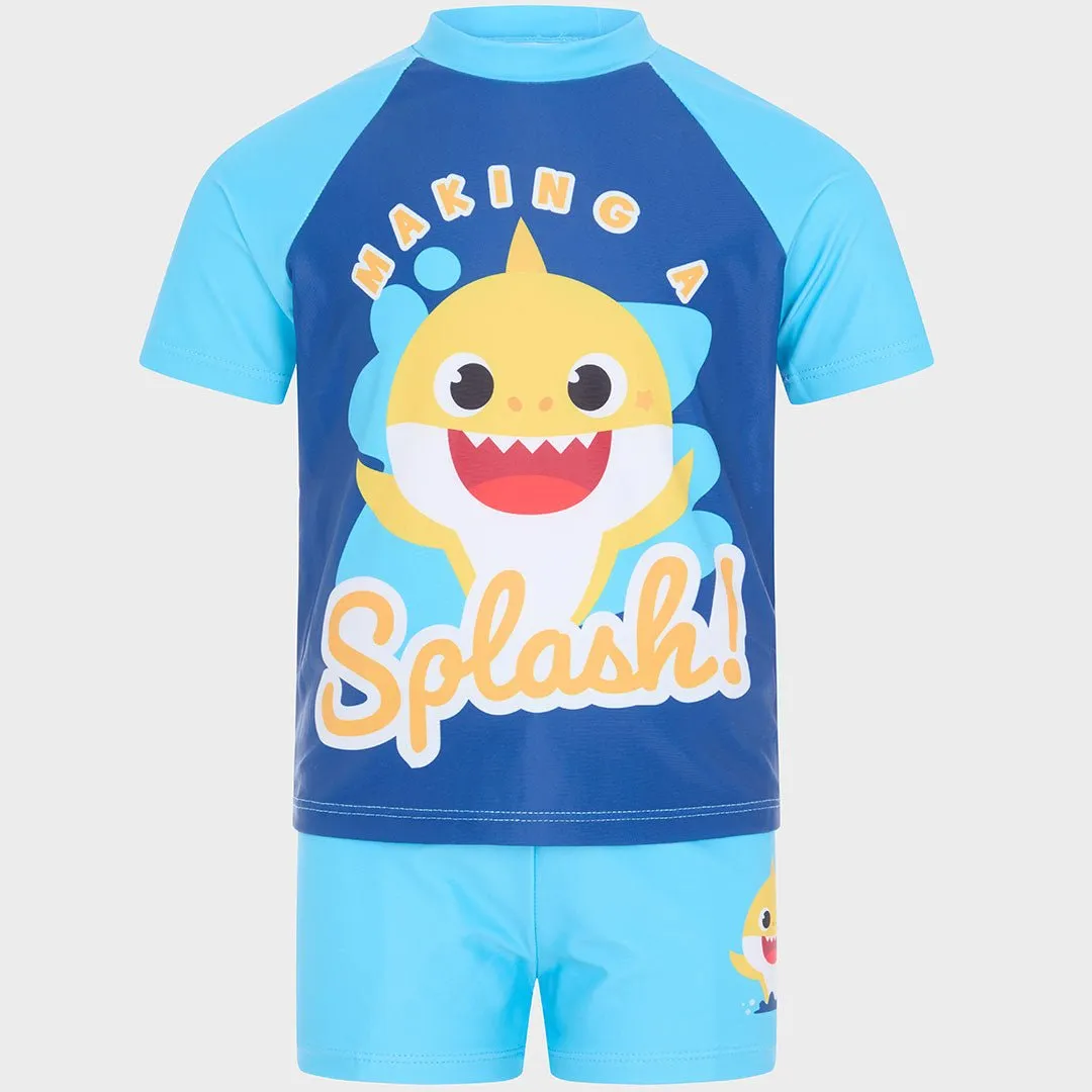 Baby Shark Rash Swim Set