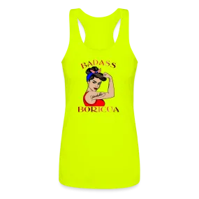 Badass Boricua Unbreakable Women’s Racerback Tank