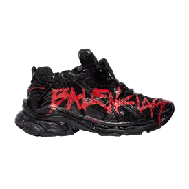 Balenciaga Runner Sneaker 'Graffiti - Black Red'