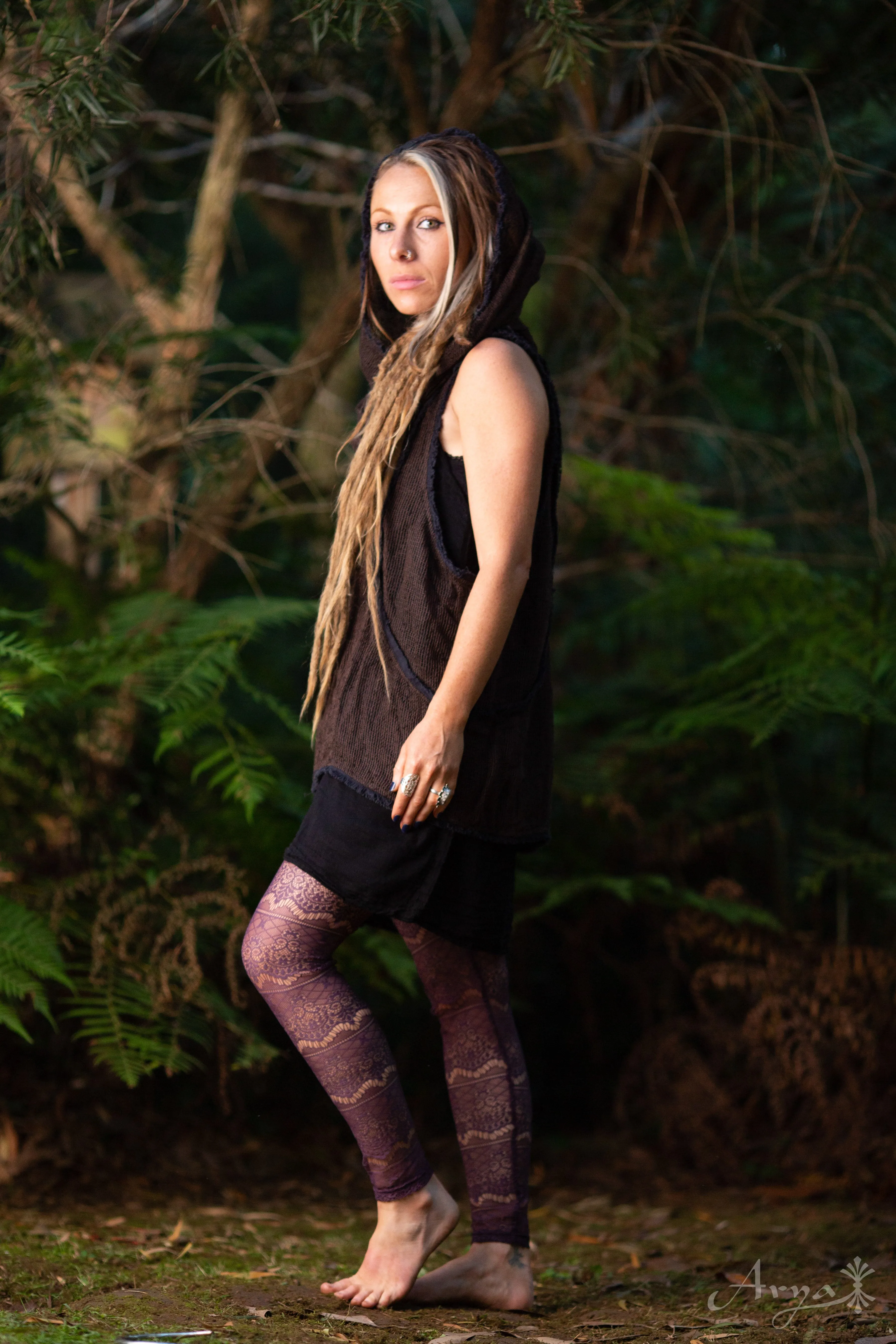 Baroque Fishnet Leggings