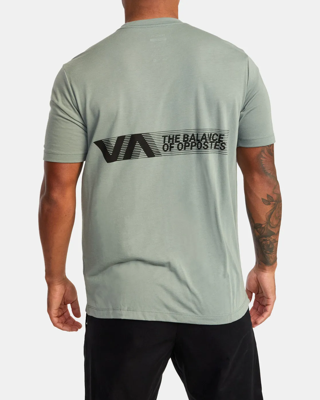 Big RVCA Speed Workout Shirt - Agave Green