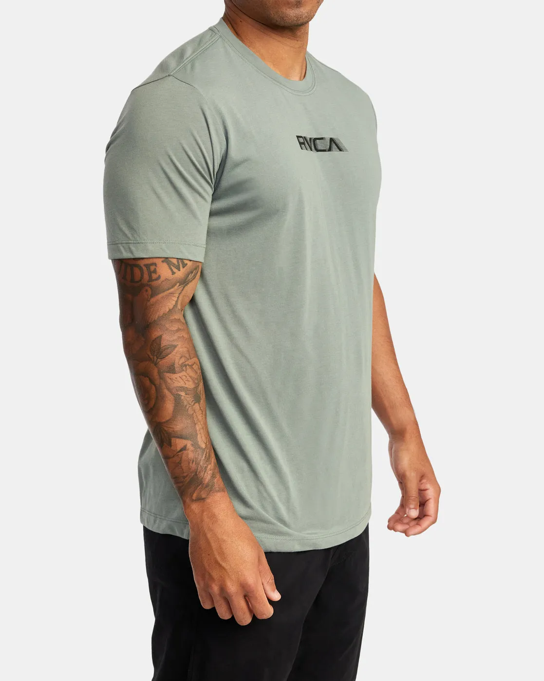 Big RVCA Speed Workout Shirt - Agave Green