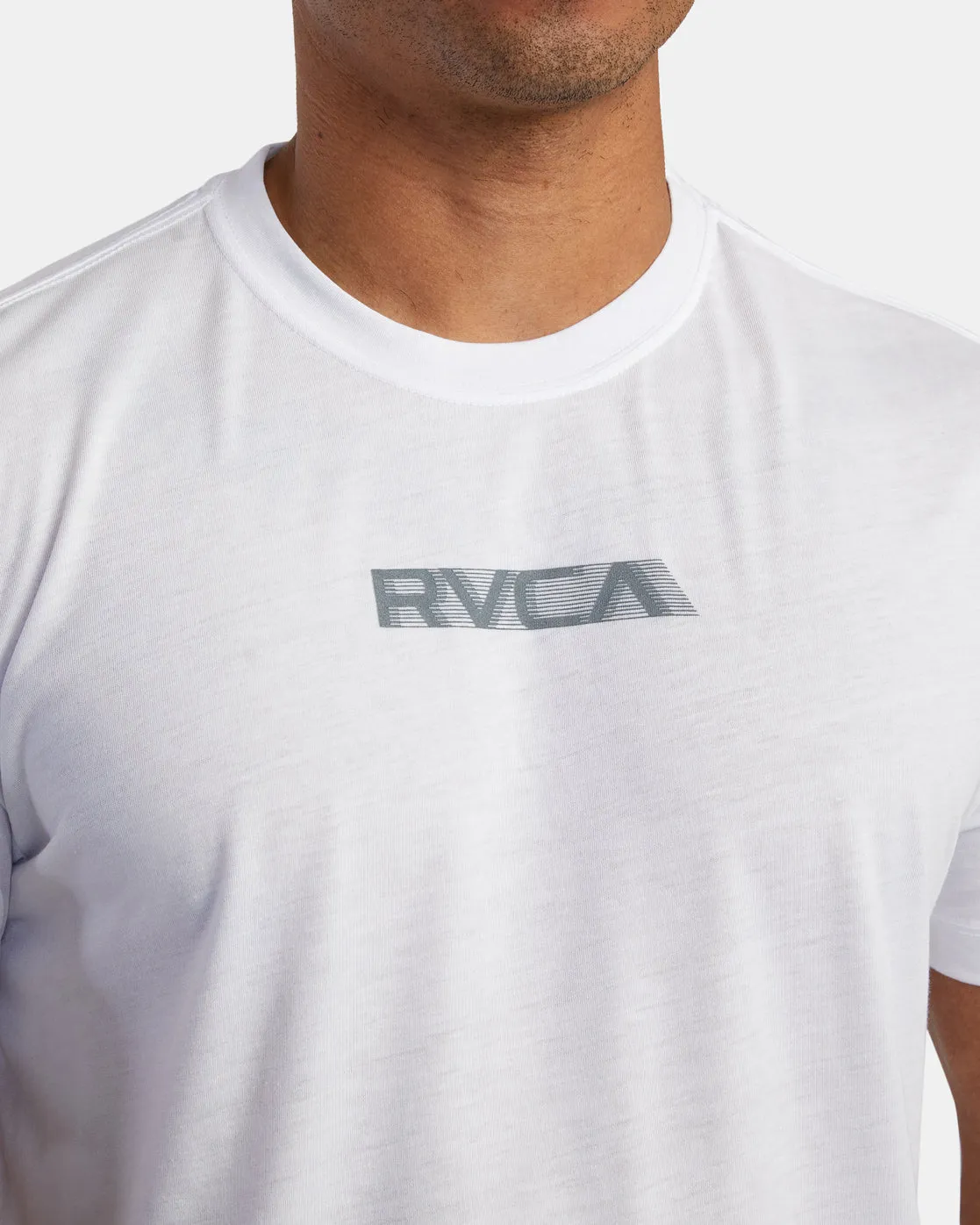 Big RVCA Speed Workout Shirt - White