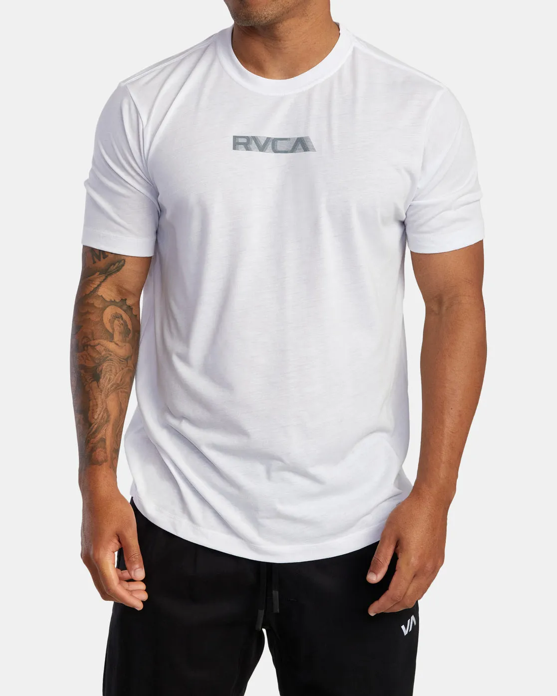 Big RVCA Speed Workout Shirt - White