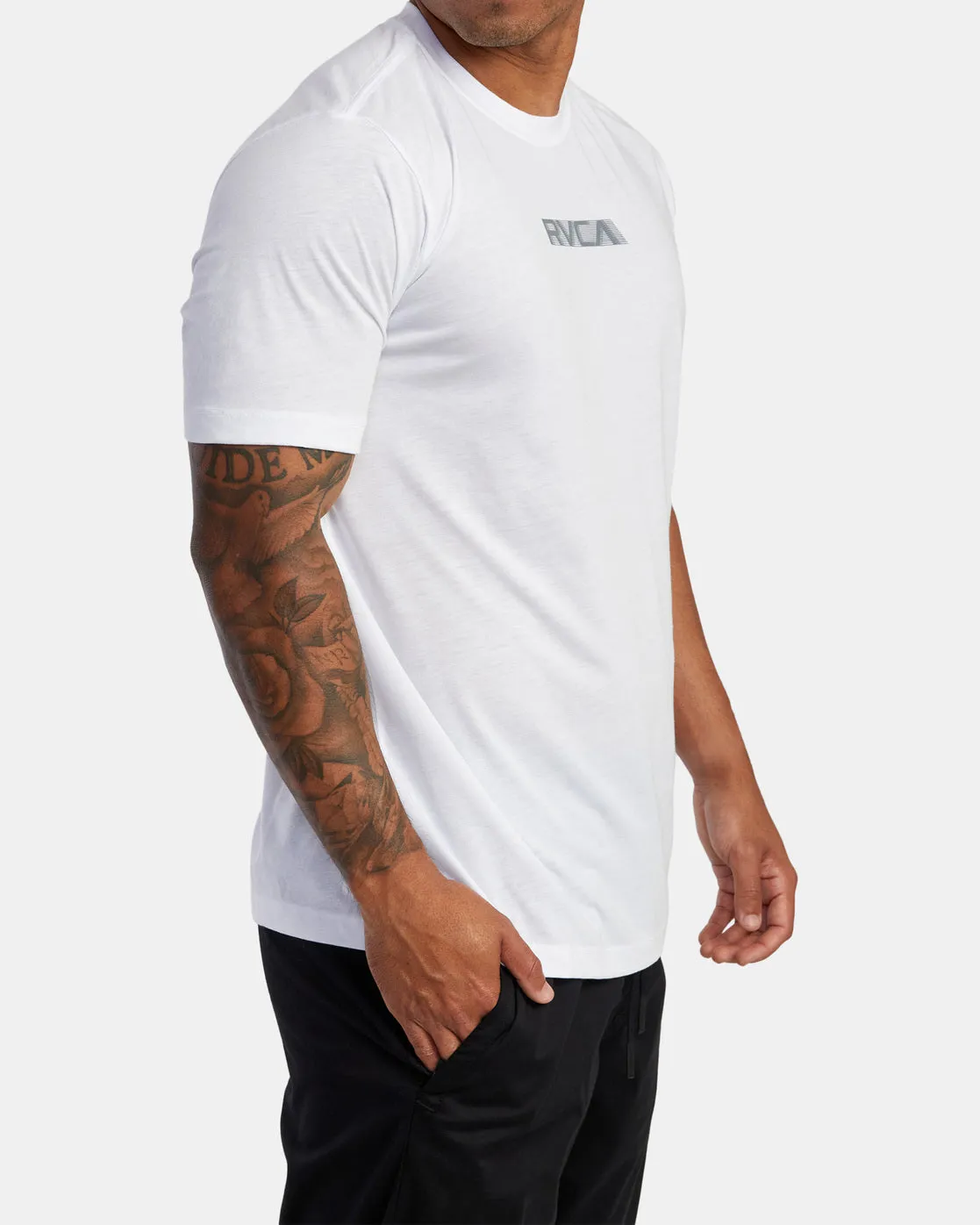 Big RVCA Speed Workout Shirt - White