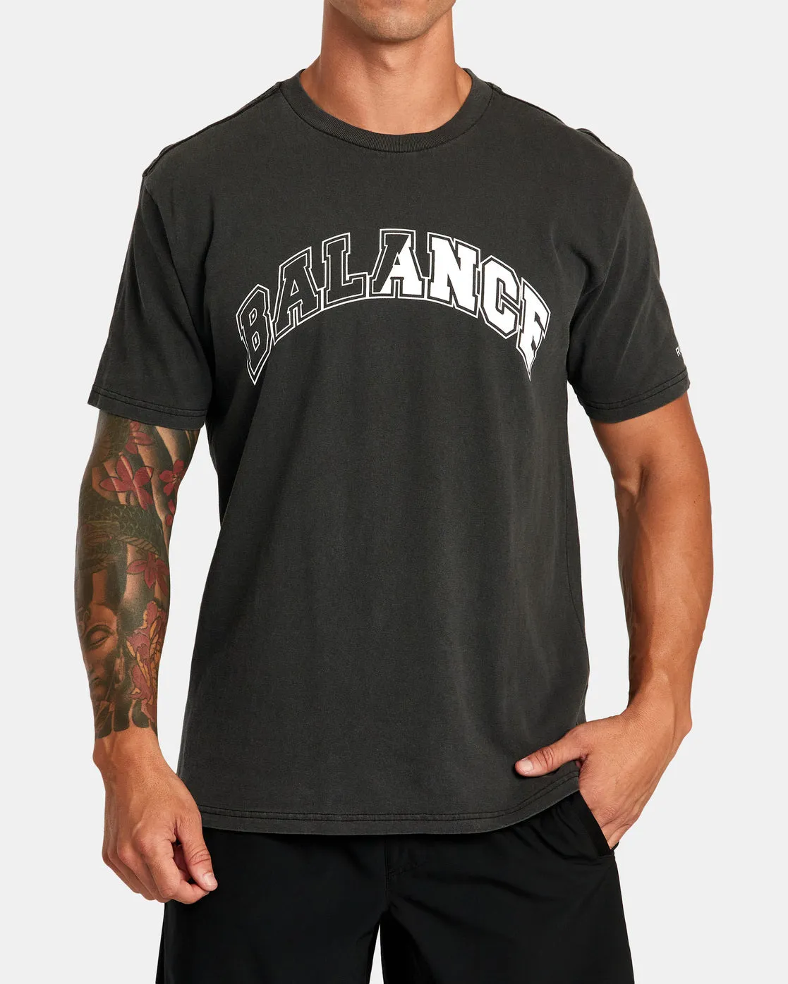 Big Split T-Shirt - Black