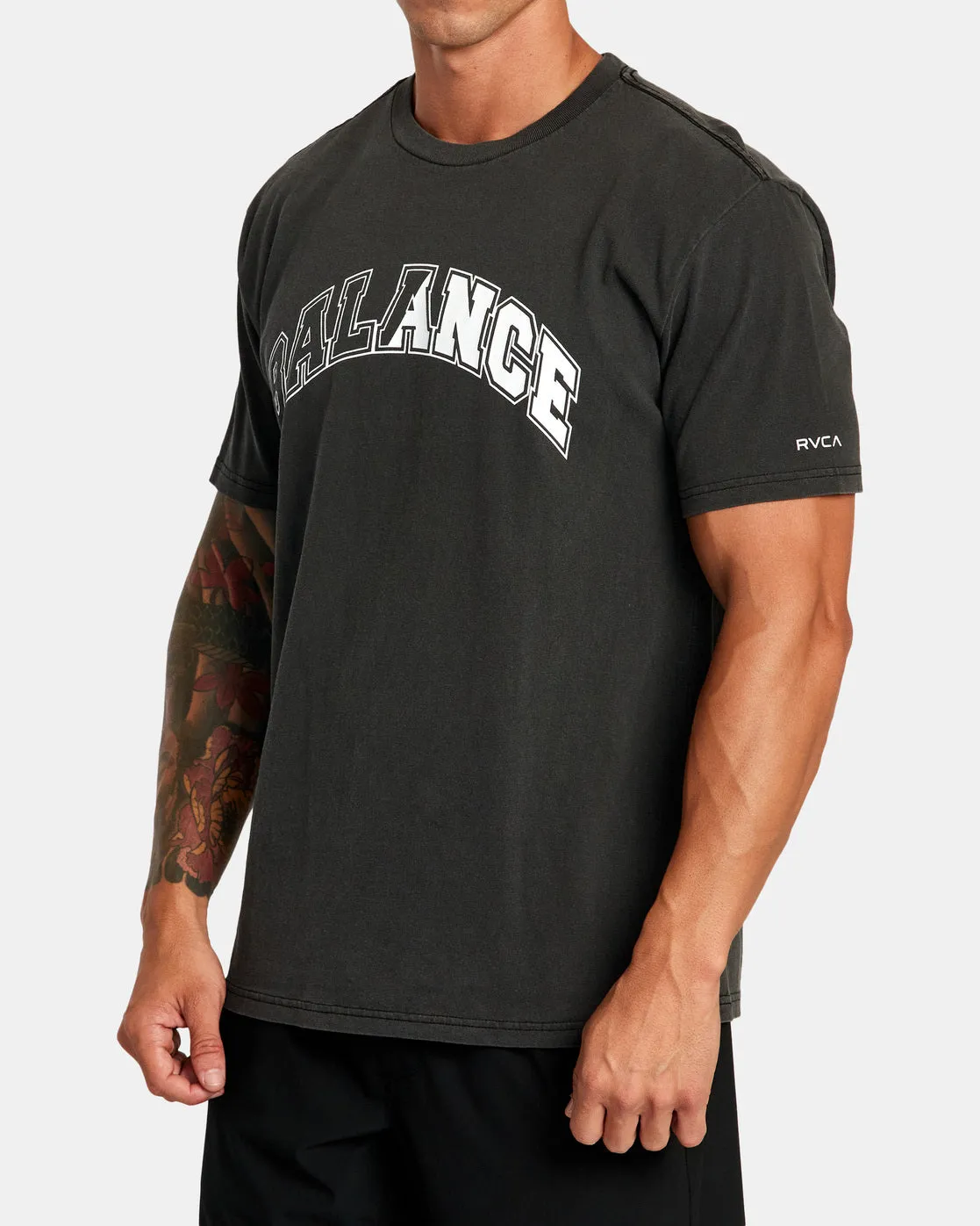 Big Split T-Shirt - Black