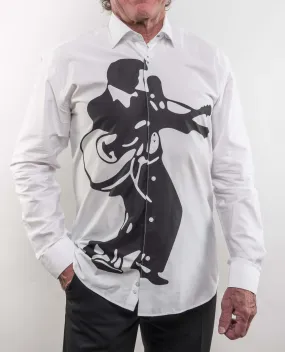 Black Silhouette Sport Shirt