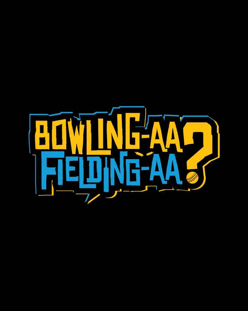 Bowling-aa Fielding-aa Official Chennai 600028-II T-Shirt