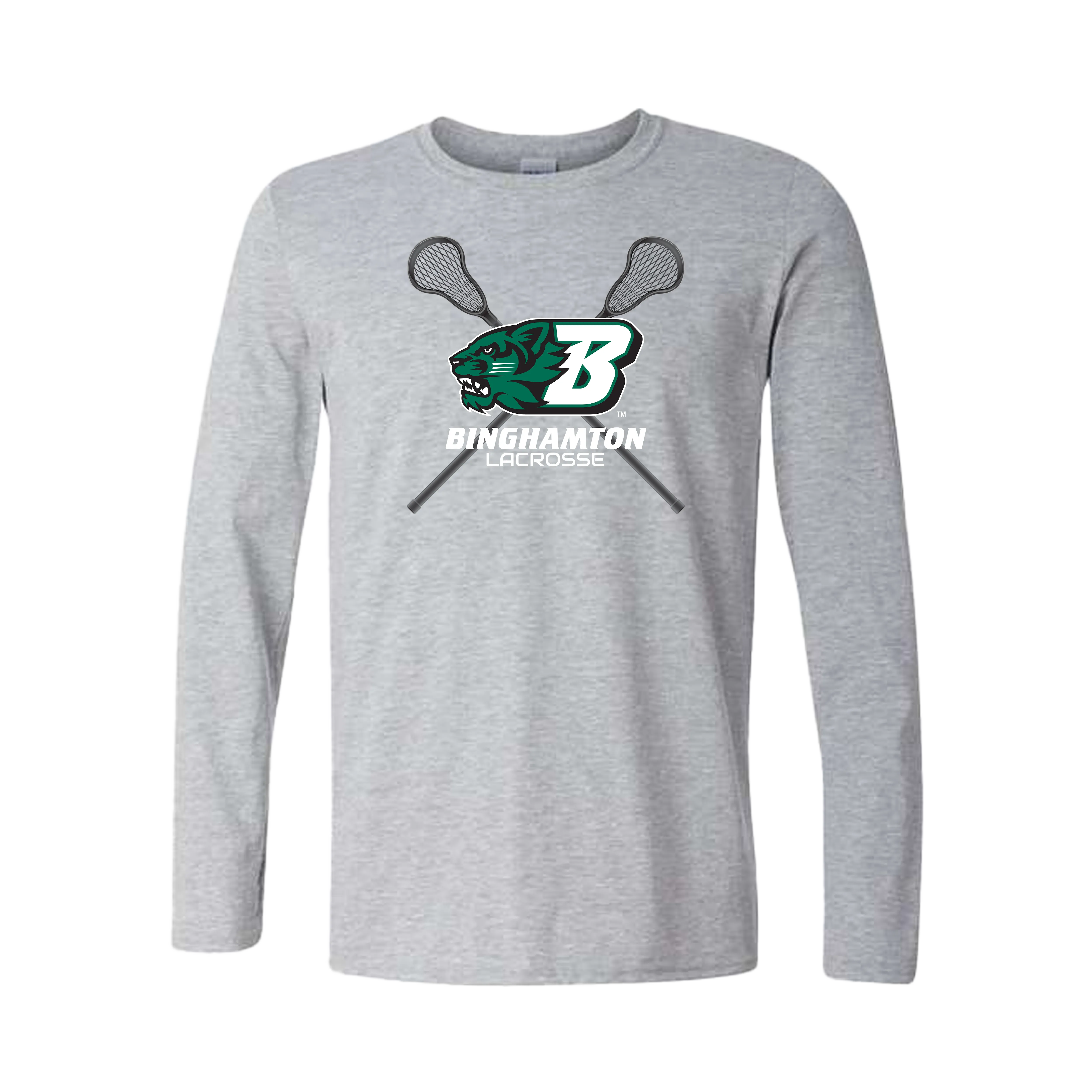 BU Lacrosse - Sport Grey Long Sleeve