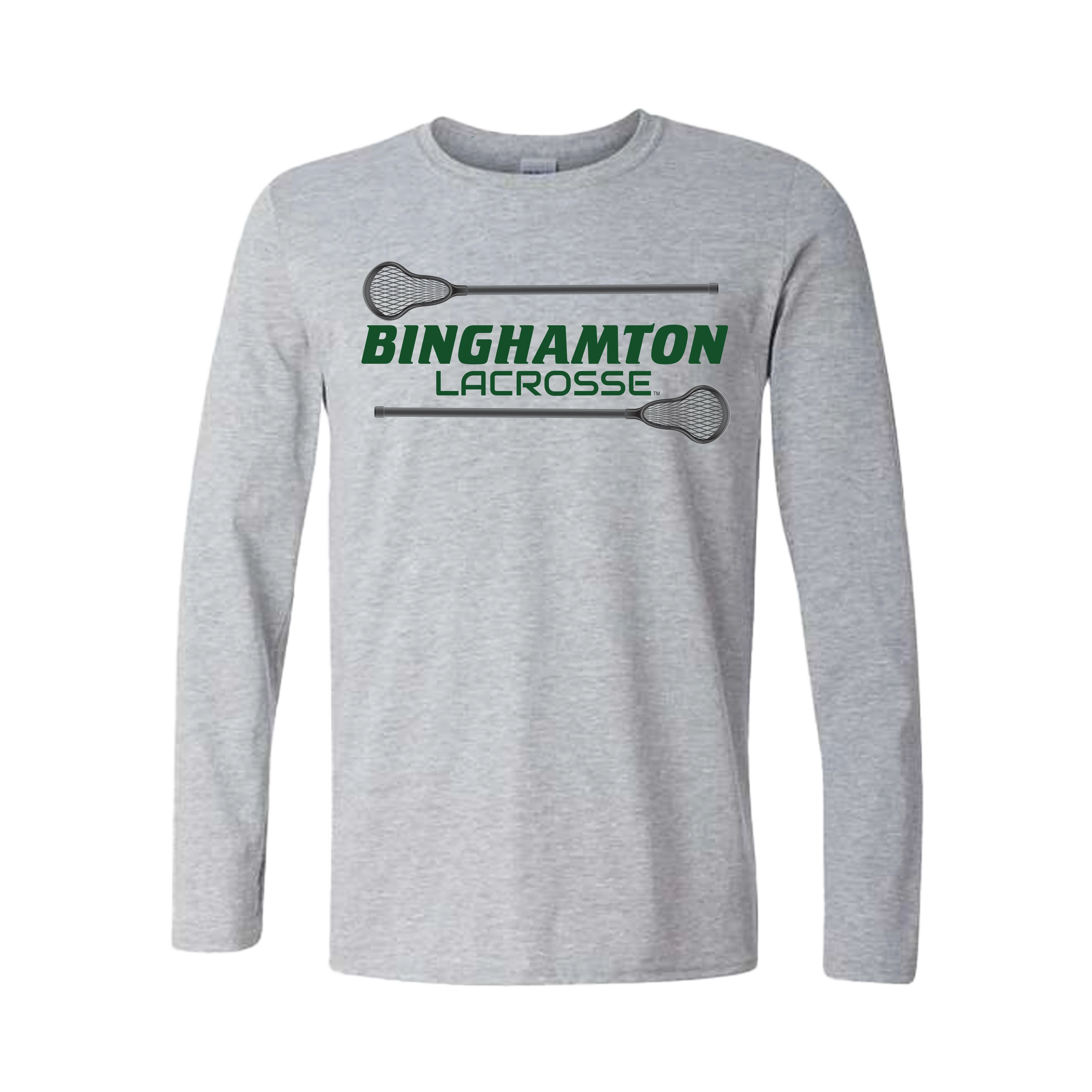 BU Lacrosse - Sport Grey Long Sleeve